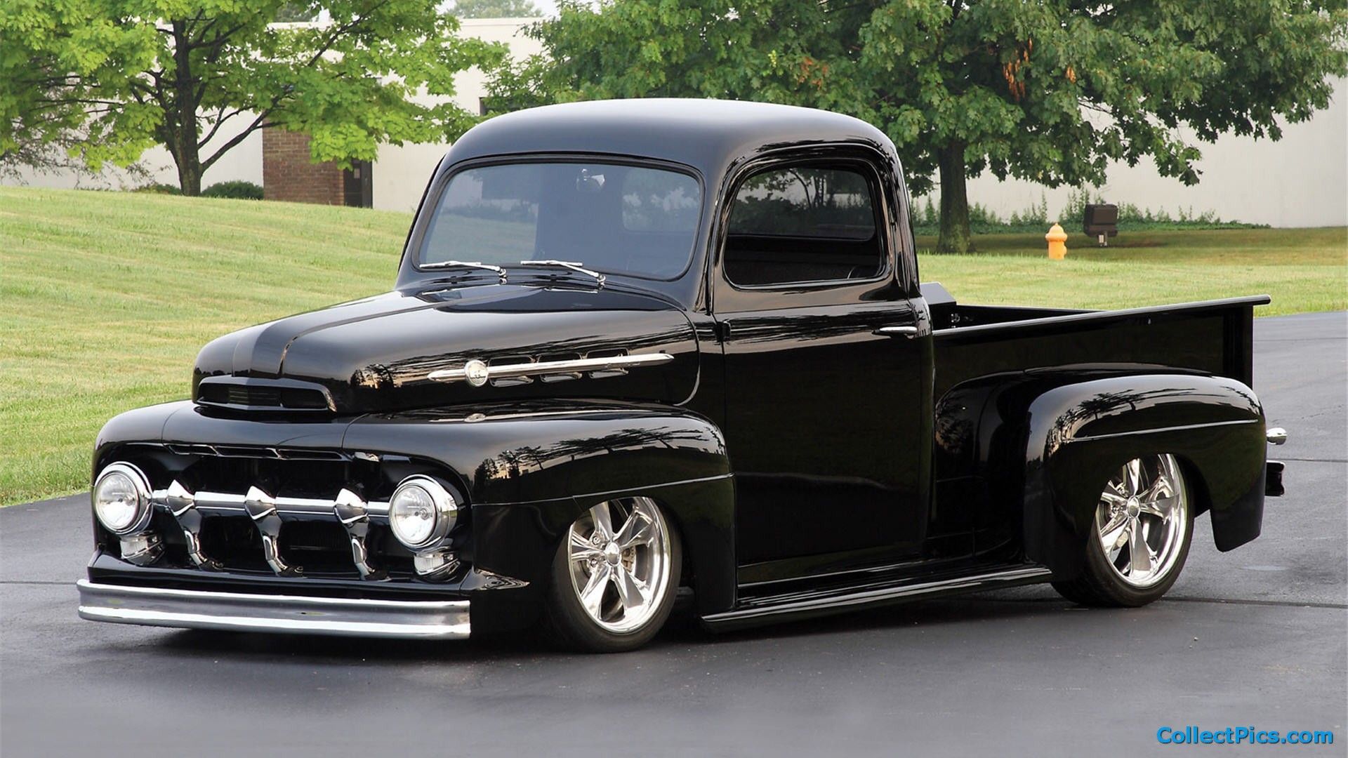 Ford F1 nero classico, 1920x1080 Full HD, PC Desktop