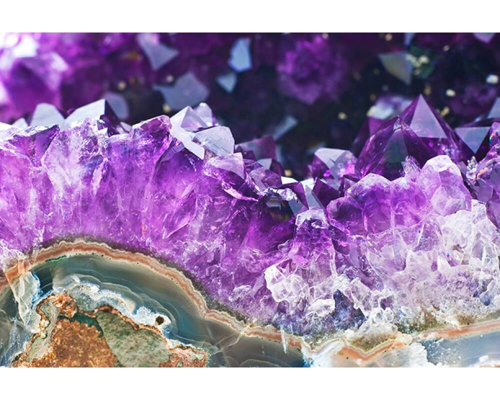 Geode di ametista viola, 1000x800 HD, PC