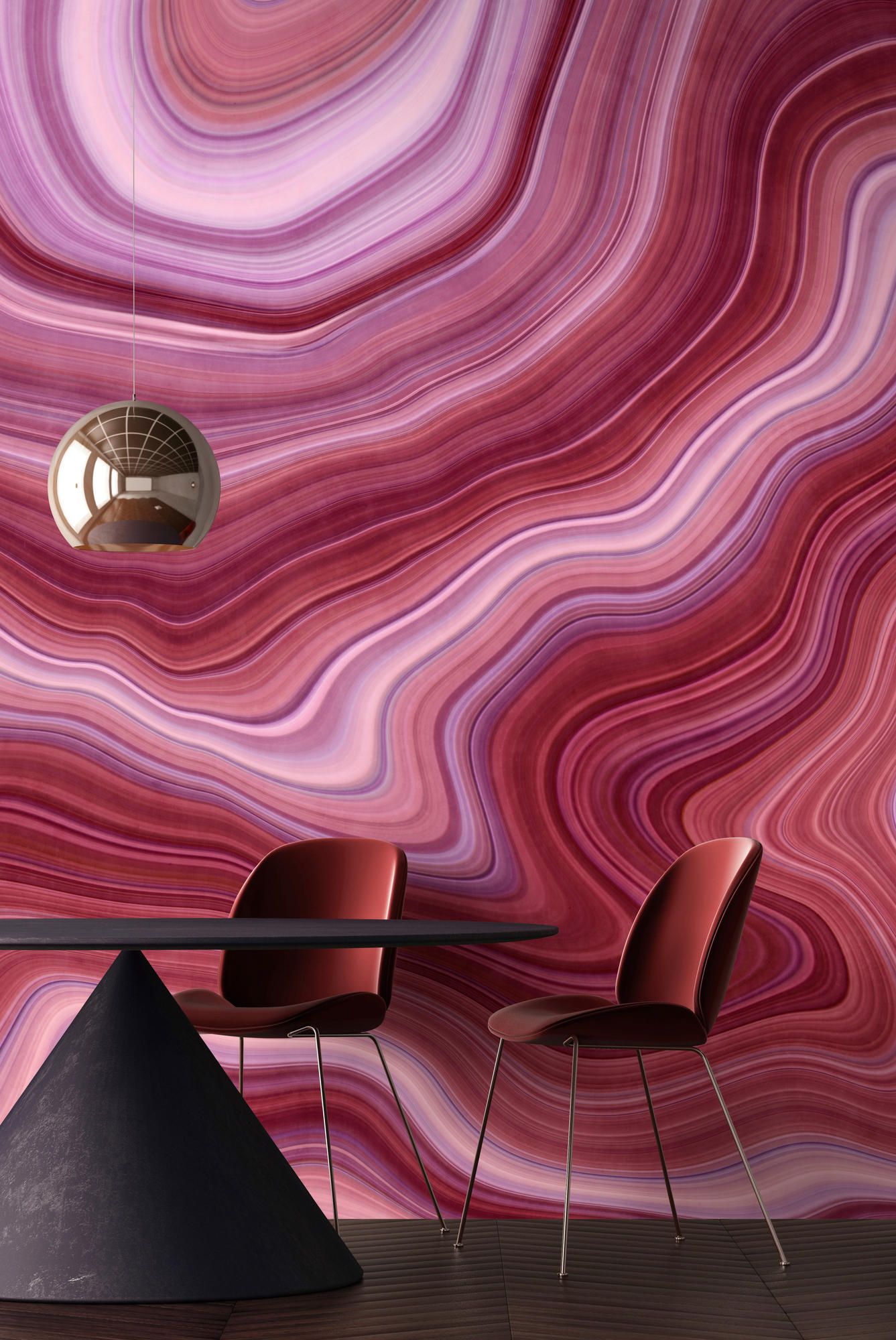 Carta da parati agata rosa, 1337x2000 Verticale, Telefono