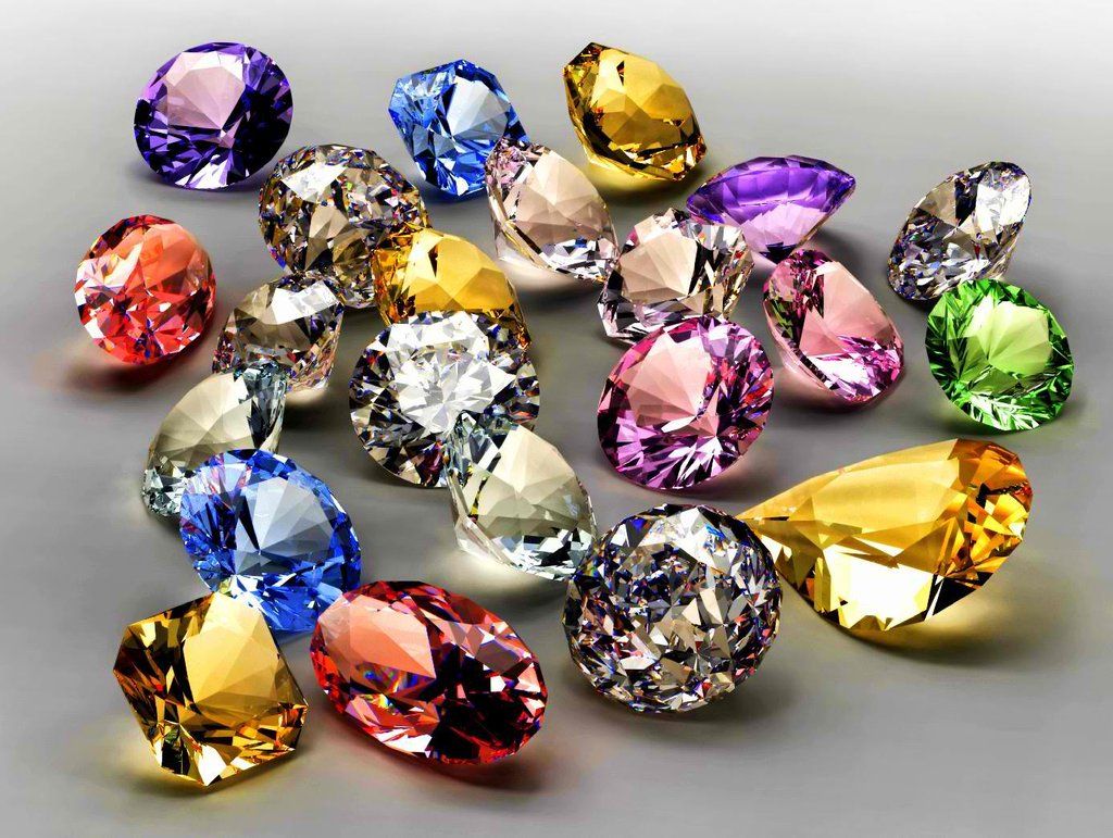 Pietre preziose colorate multiple, 1024x771 HD, Desktop