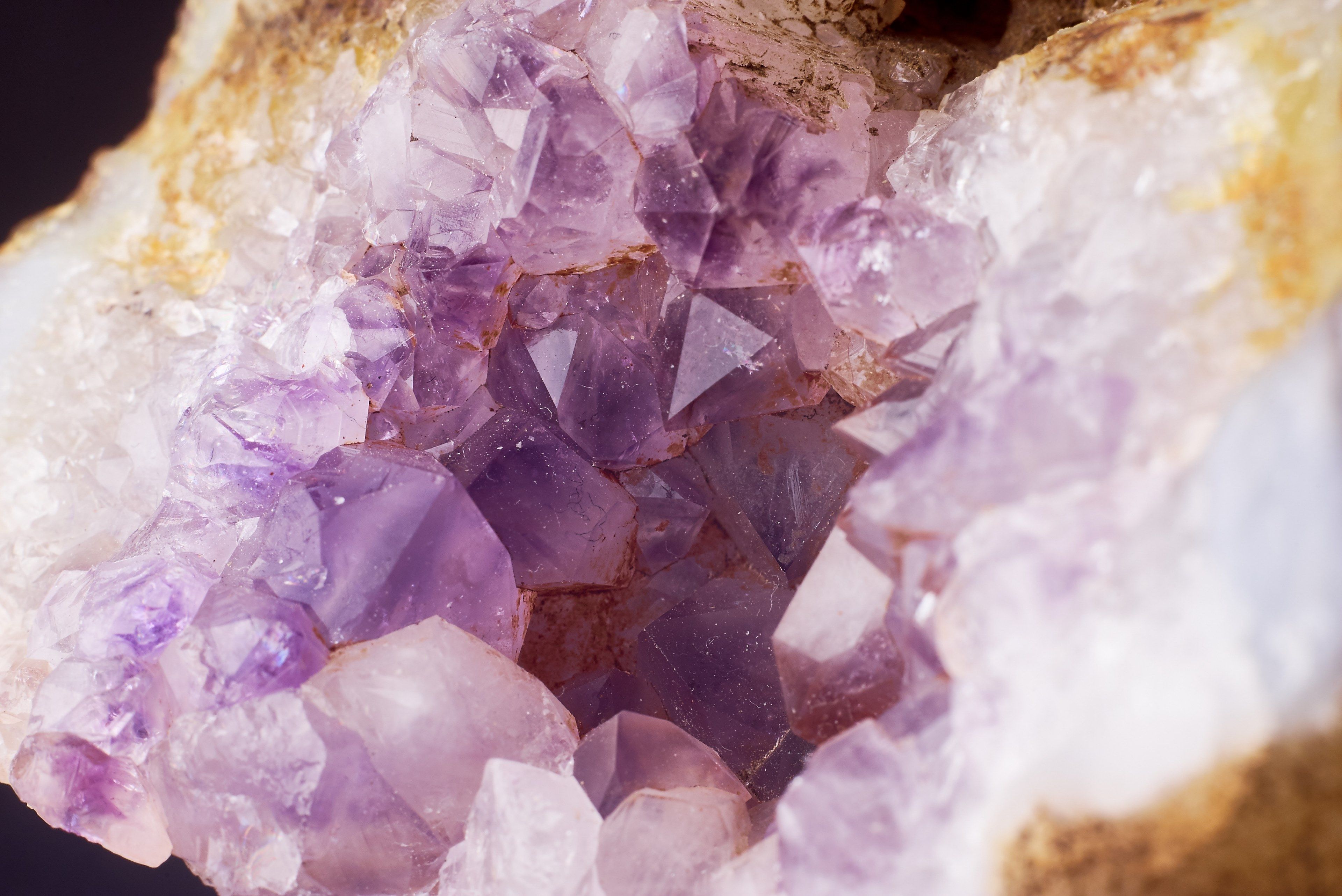 Cristallo geometrico rosa viola astratto, 3867x1302 21:9, Ultrawide