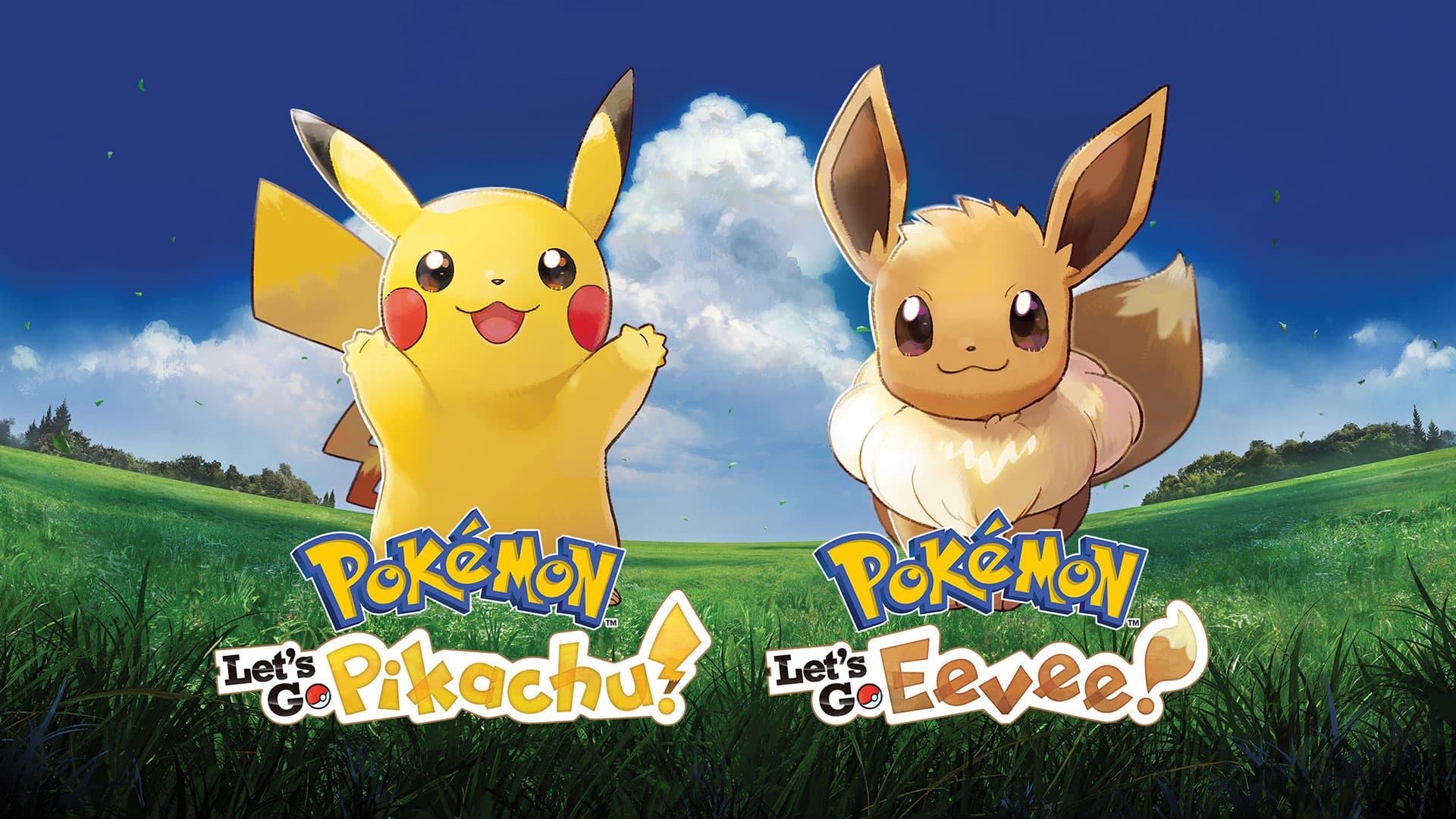 Pikachu ed Eevee, Pokémon, 1920x1080 Full HD, PC