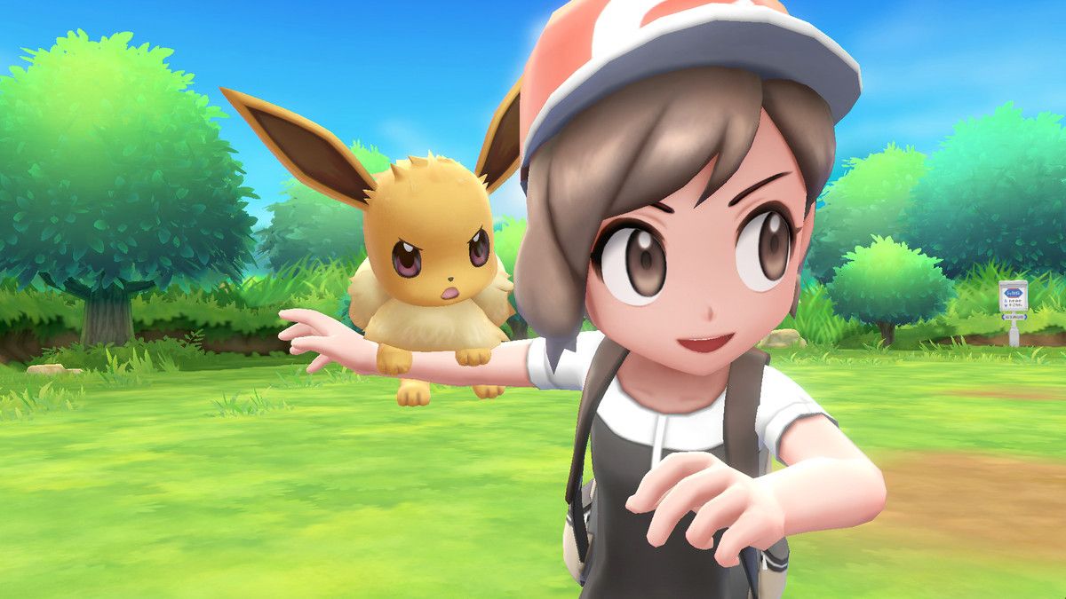 Allenatore Pokémon con Eevee, 1200x675 HD, iMac