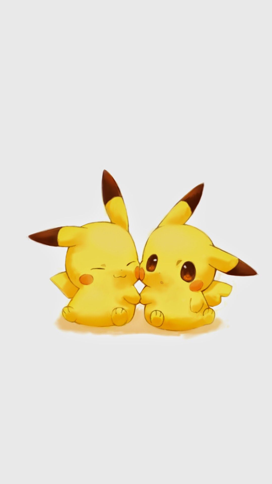 Due Pikachu carini insieme, 1080x1920 Full HD Verticale, iPhone