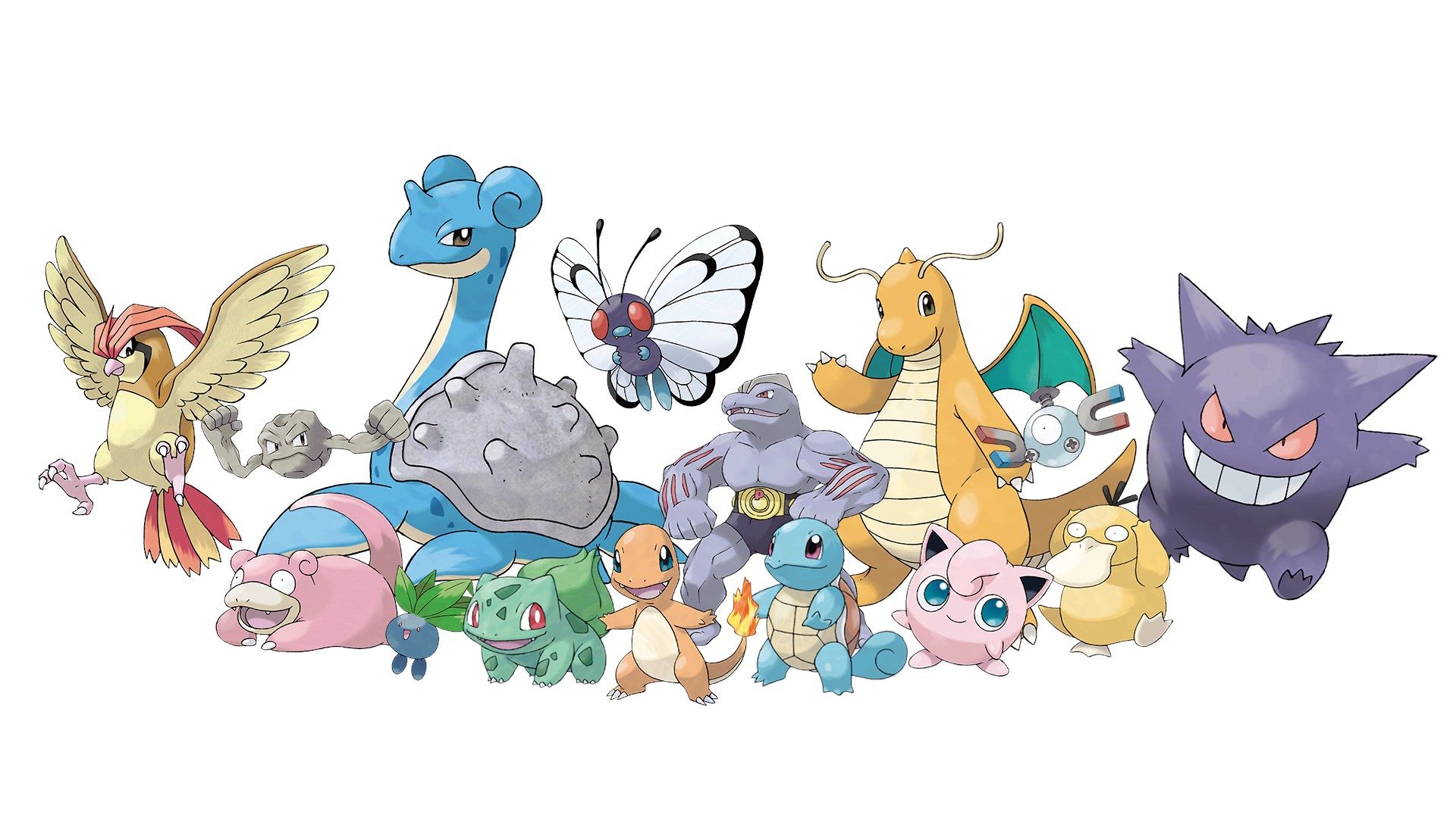 Gruppo personaggi Pokémon vari, 1920x1080 1080p, Desktop