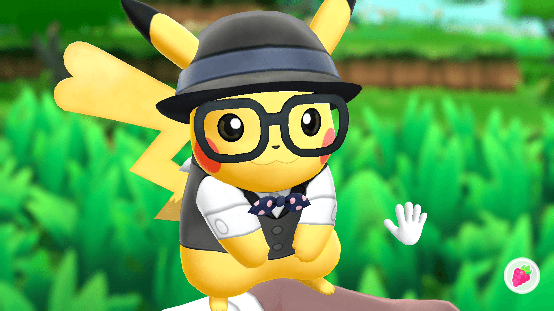 Pikachu con cappello e occhiali, 1920x1080 Full HD 1080p, Desktop