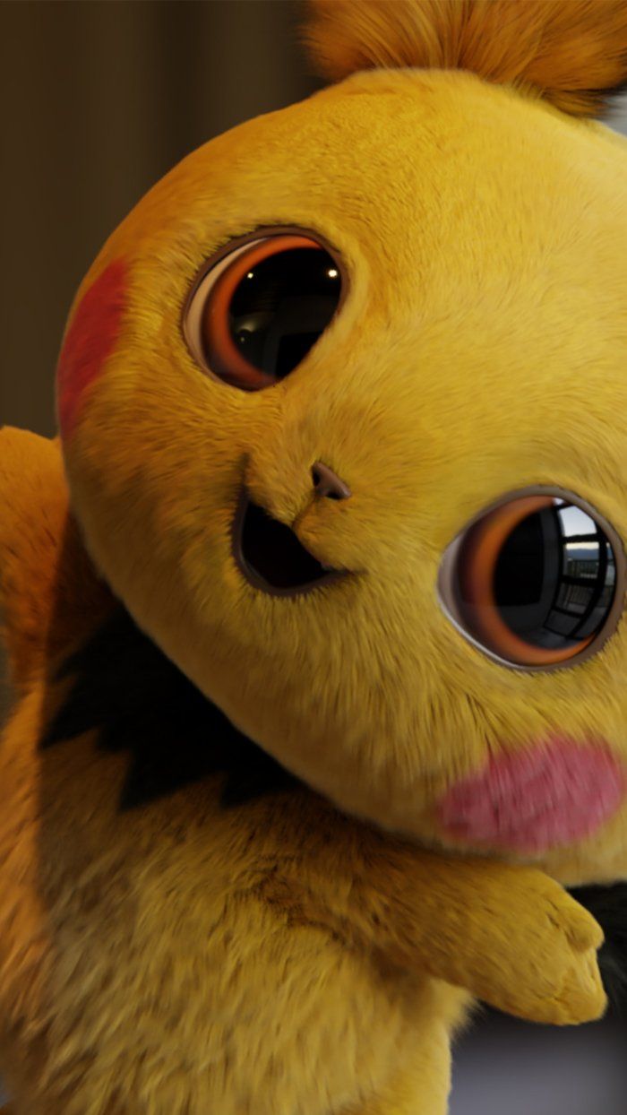 Detective Pikachu peluche realistico, 700x1244 Verticale, iPhone