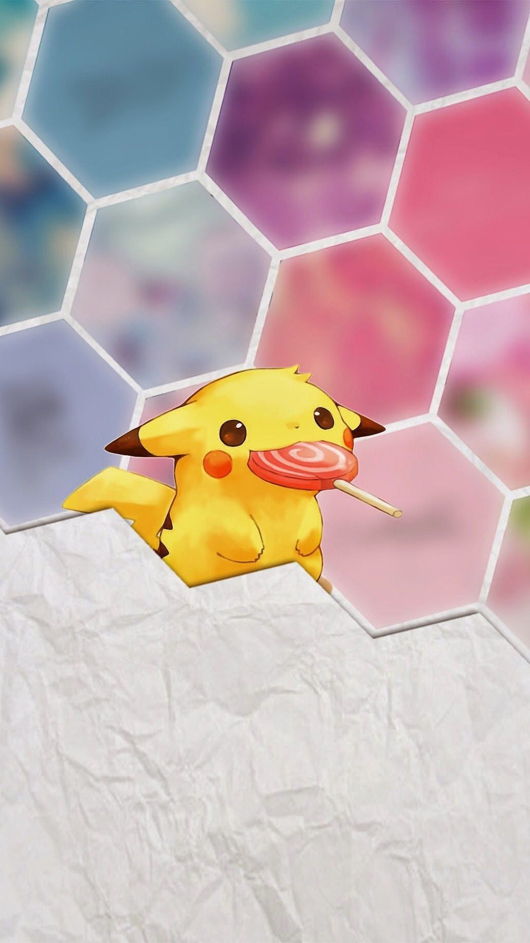 Pikachu volto minimalista giallo, 1920x1080 Full HD, PC