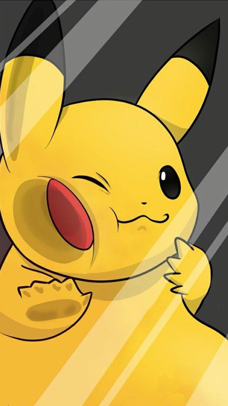 Pikachu Pokemon, creature tascabili, 750x1334 Full HD Verticale, iPhone
