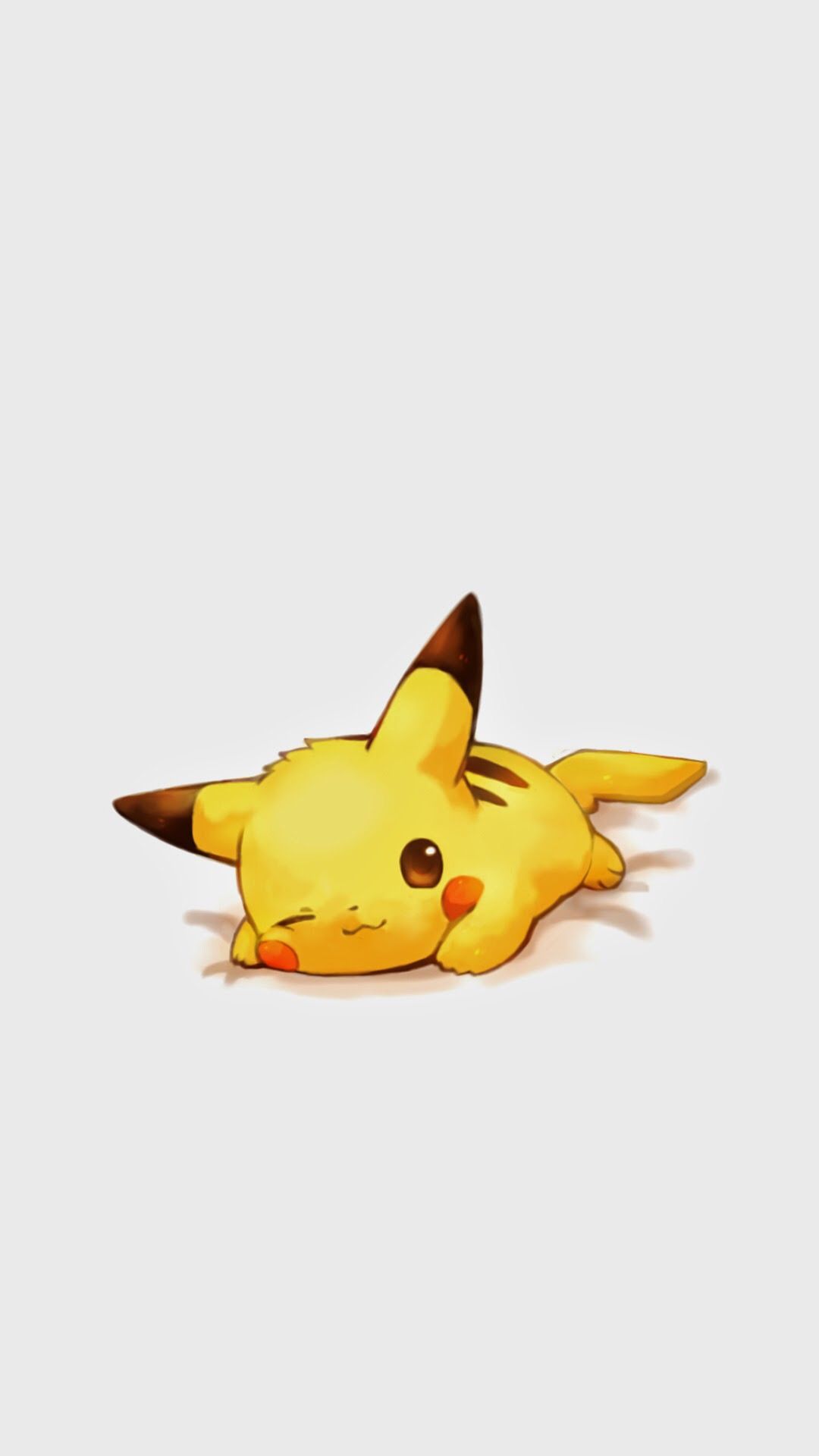 Pikachu sdraiato, 1080x1920 Full HD Verticale, Smartphone
