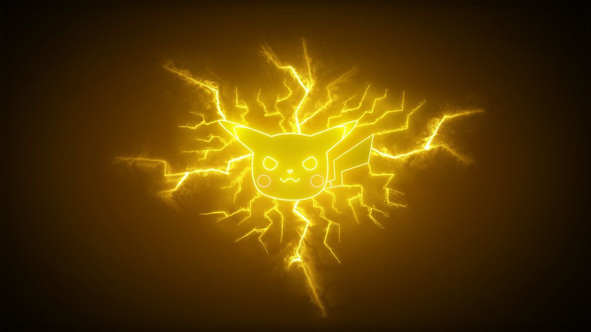 Pikachu fulmine dorato, 1191x670 HD, Desktop