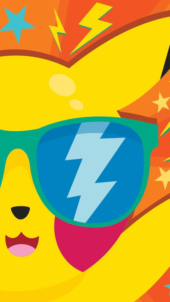Pikachu con occhiali da sole, 720x1280 Full HD Verticale, Smartphone