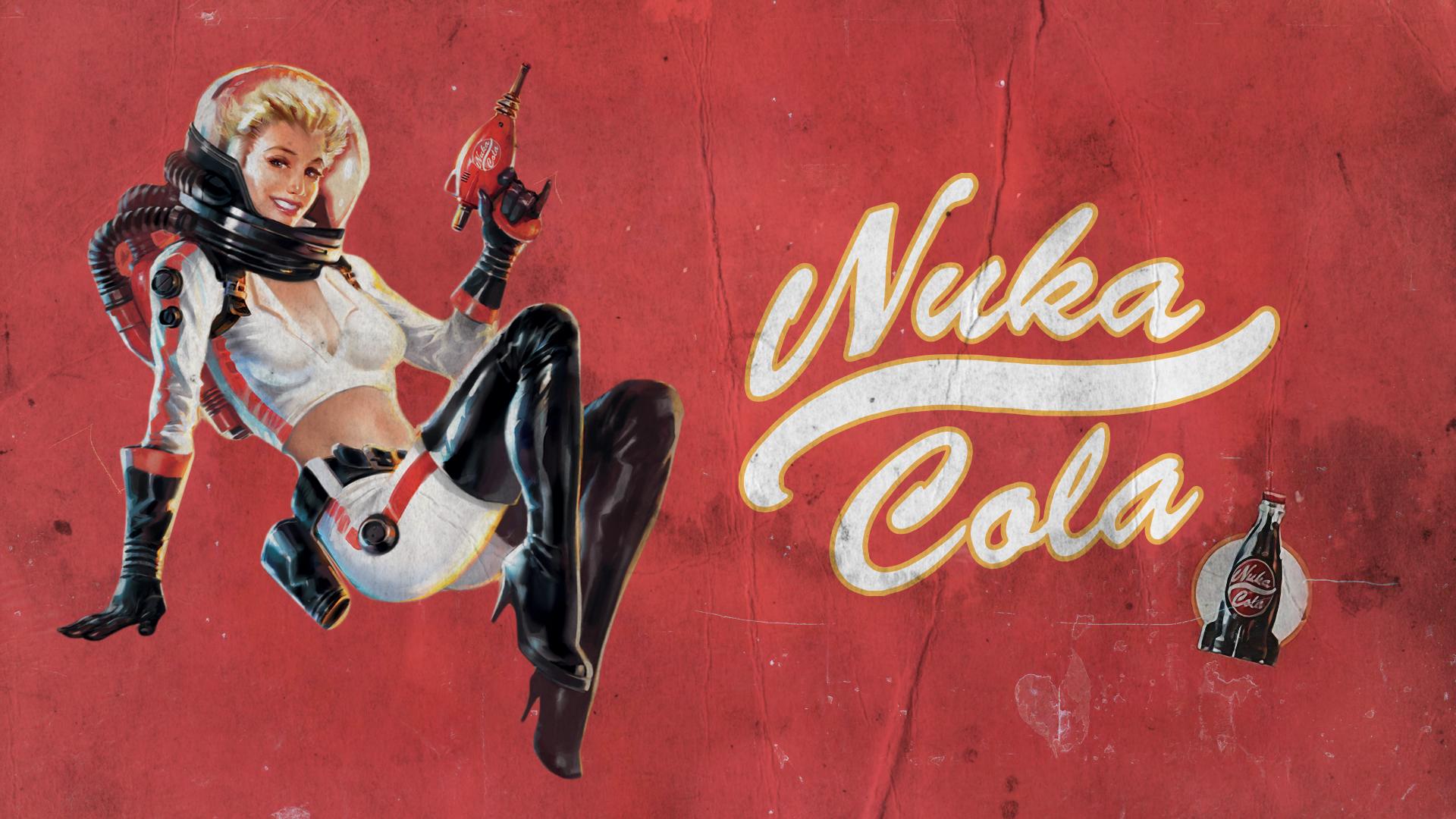 Nuka-Cola pinup girl Fallout, RPG, 1920x1080 Full HD, Desktop