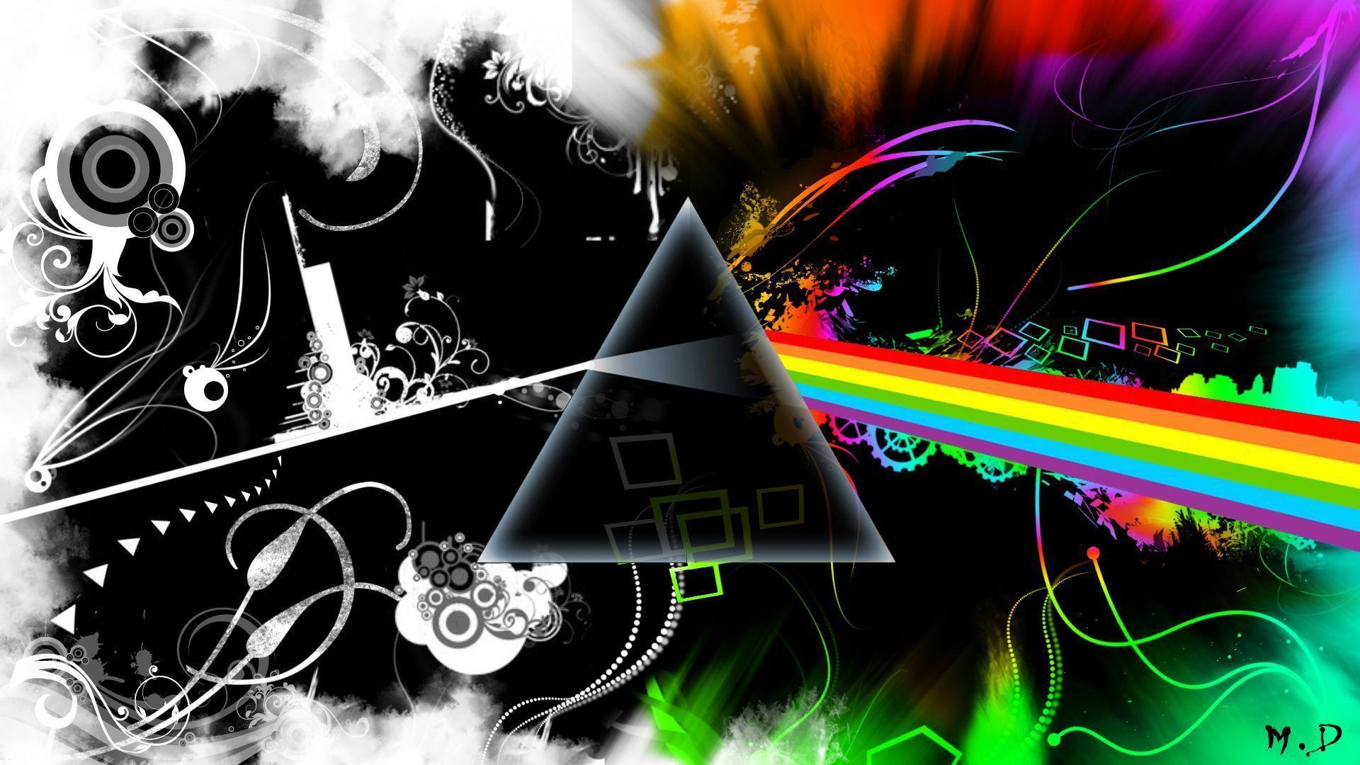 Prisma Pink Floyd arcobaleno, 1920x1080 Full HD 1080p, Laptop
