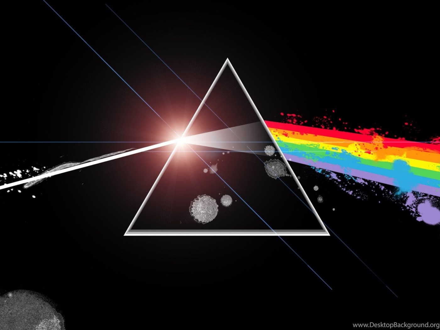 Prisma triangolo Dark Side Moon, 1400x1050 HD, ROG Asus Laptop