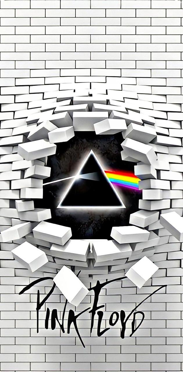 Pink Floyd prisma muro rotto, 630x1280 Full HD Verticale, iPhone