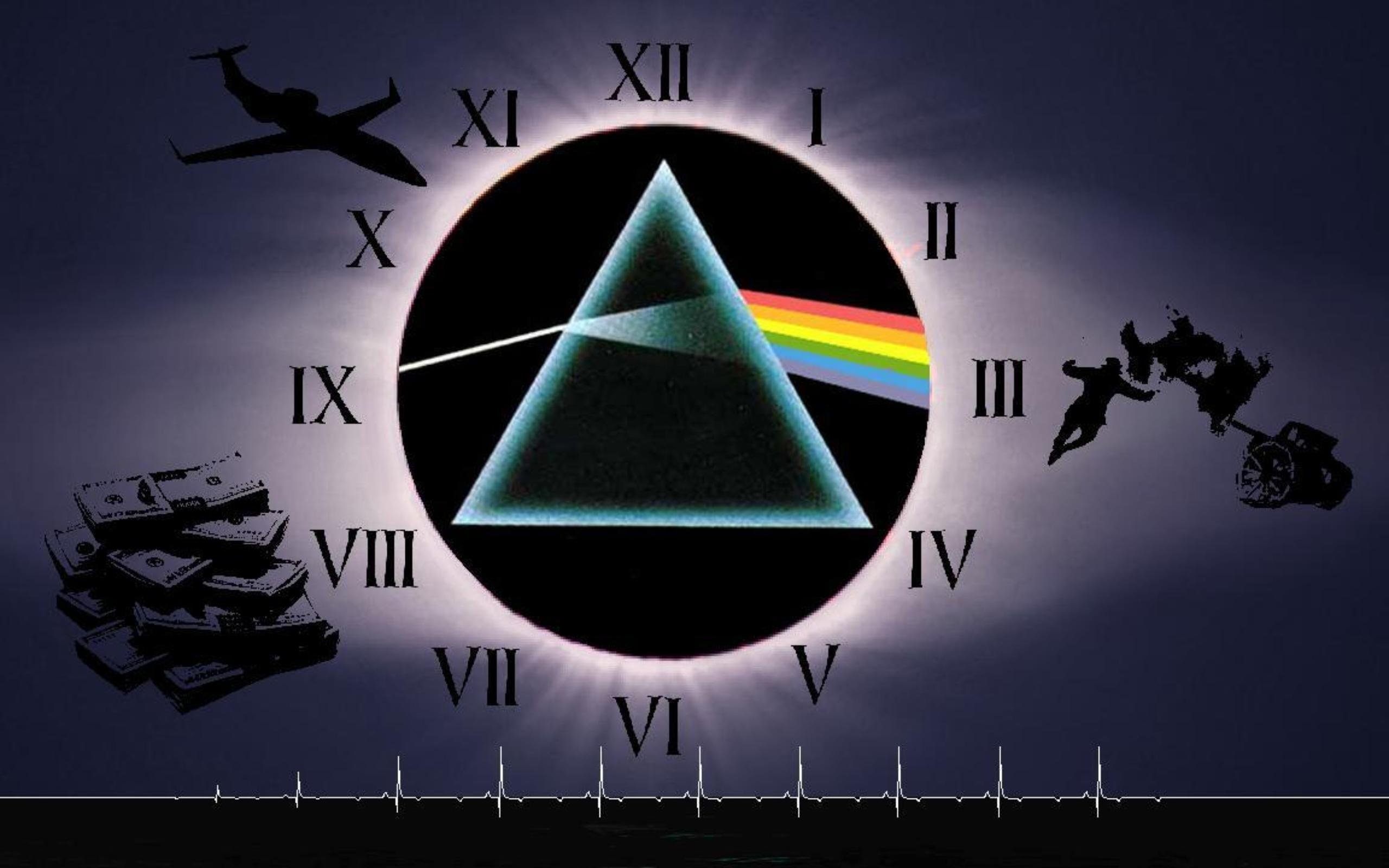 Prisma Pink Floyd orologio, 2560x1600 2K+, Laptop