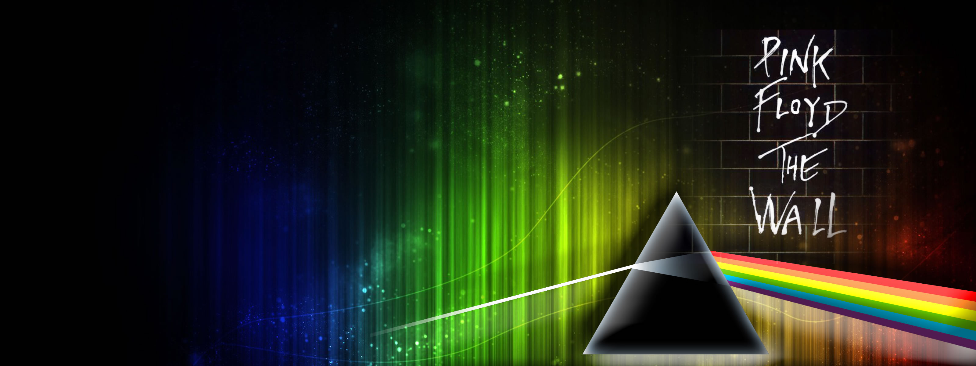 Pink Floyd The Wall prisma, 3200x1200 21:9, Monitor Gaming