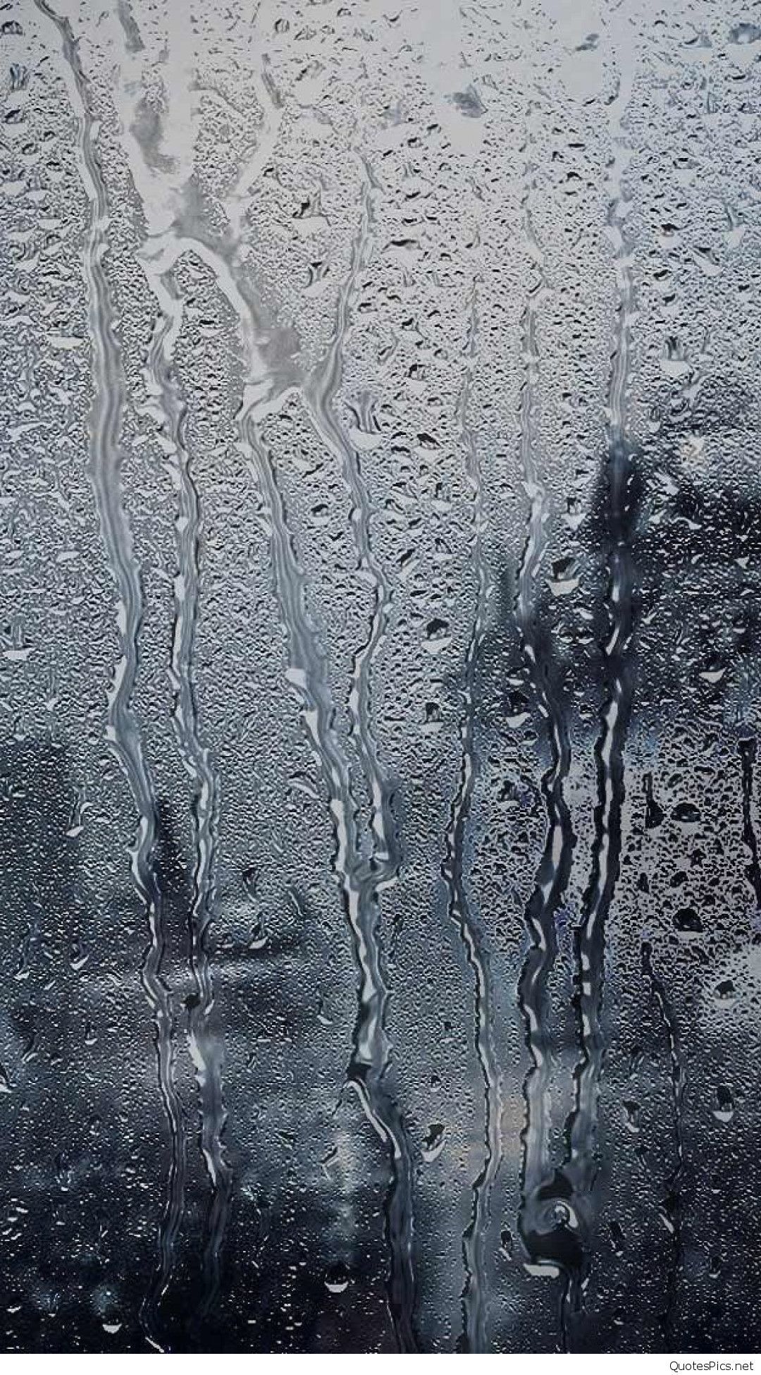 Gocce di pioggia su vetro, 1080x1950 Verticale, Telefono
