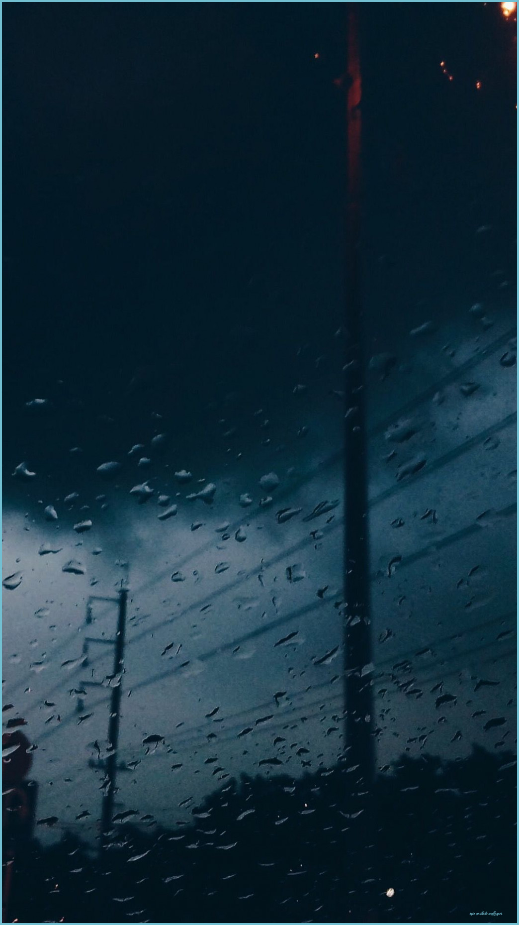 Gocce di pioggia su vetro, 1044x1859 Verticale, Telefono