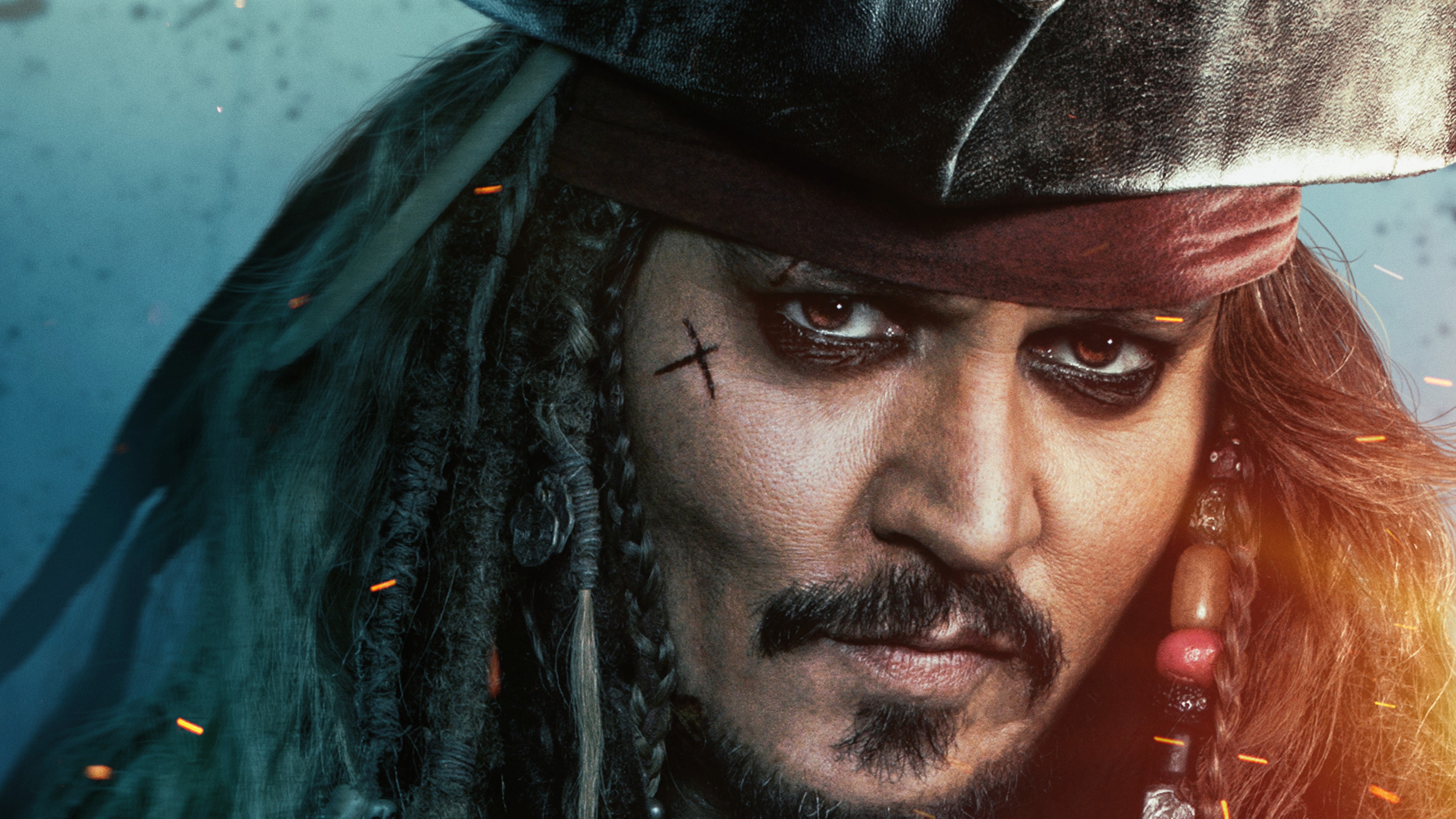 Jack Sparrow Pirati dei Caraibi, 3840x2160 4K Ultra HD, Monitor 4K