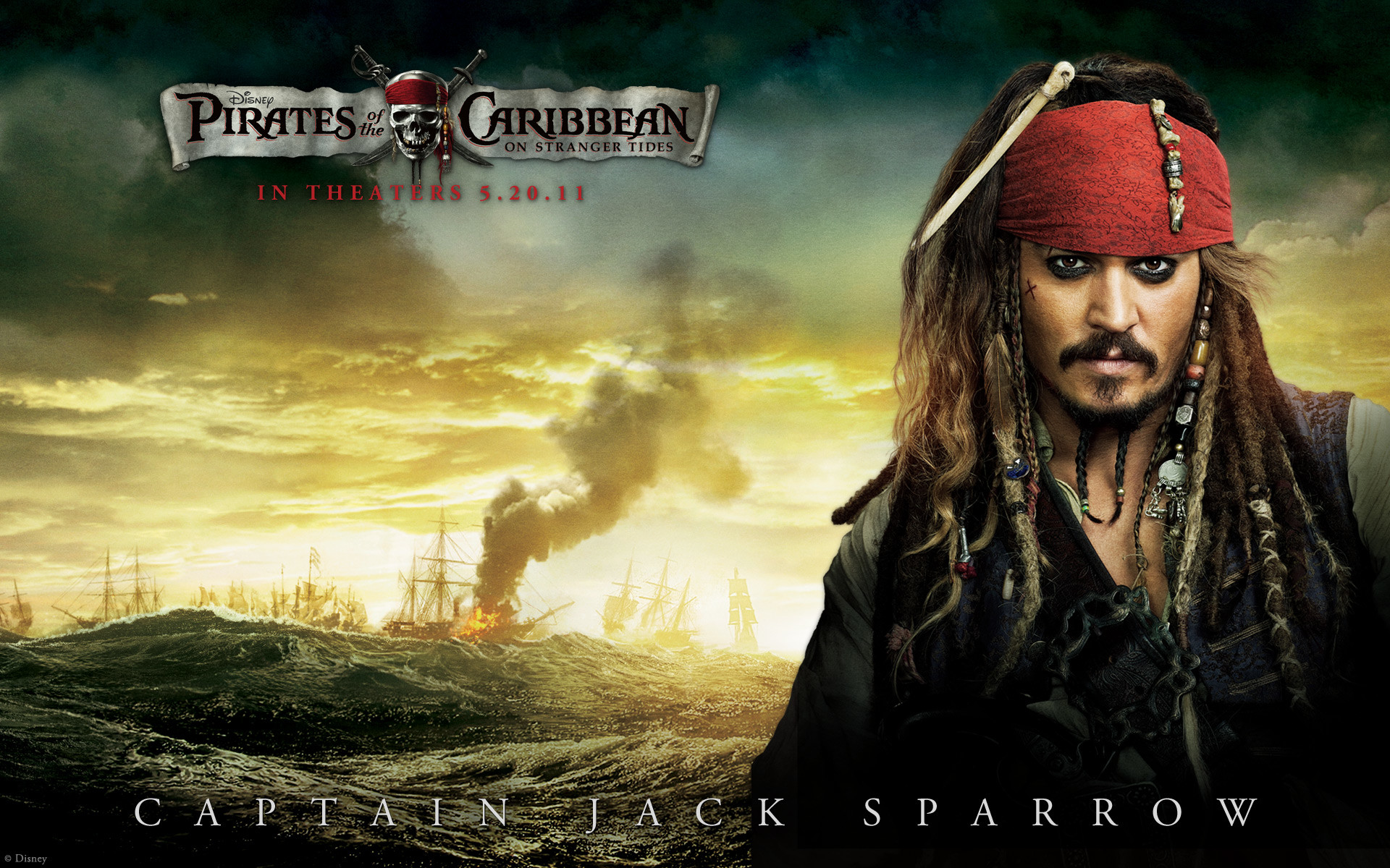 Capitan Jack Sparrow, navi, 1920x1200 Full HD+, Desktop