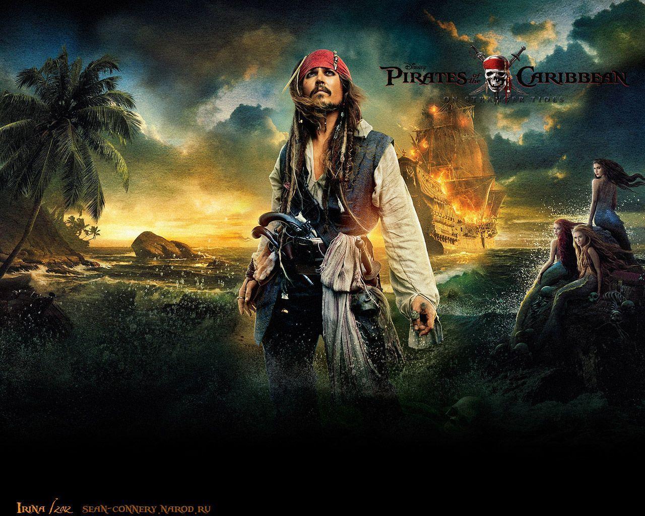 Jack Sparrow Pirati dei Caraibi, 1280x1024 720p, PC
