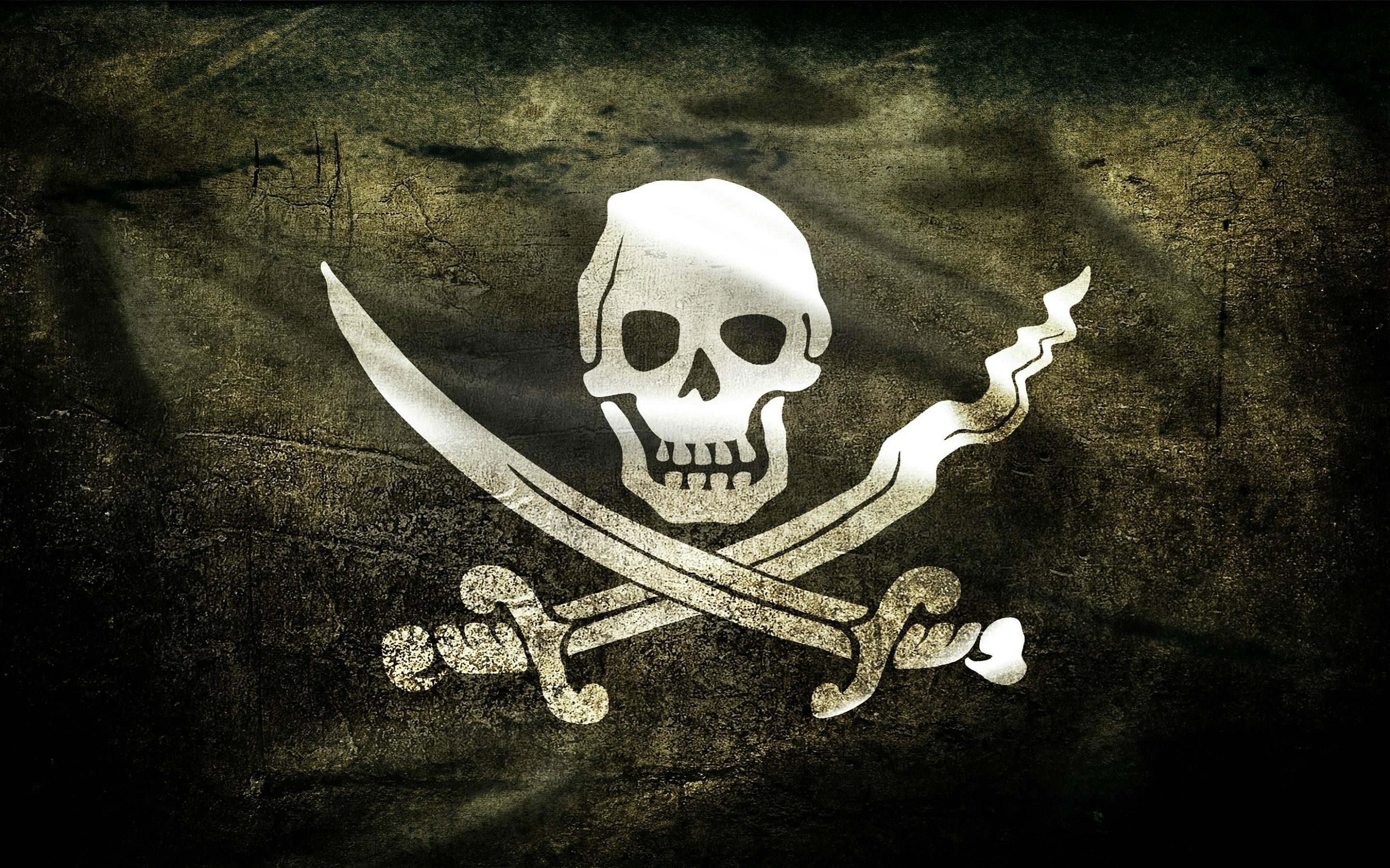 Bandiera pirata teschio spade, 2880x1800 2K+, PC
