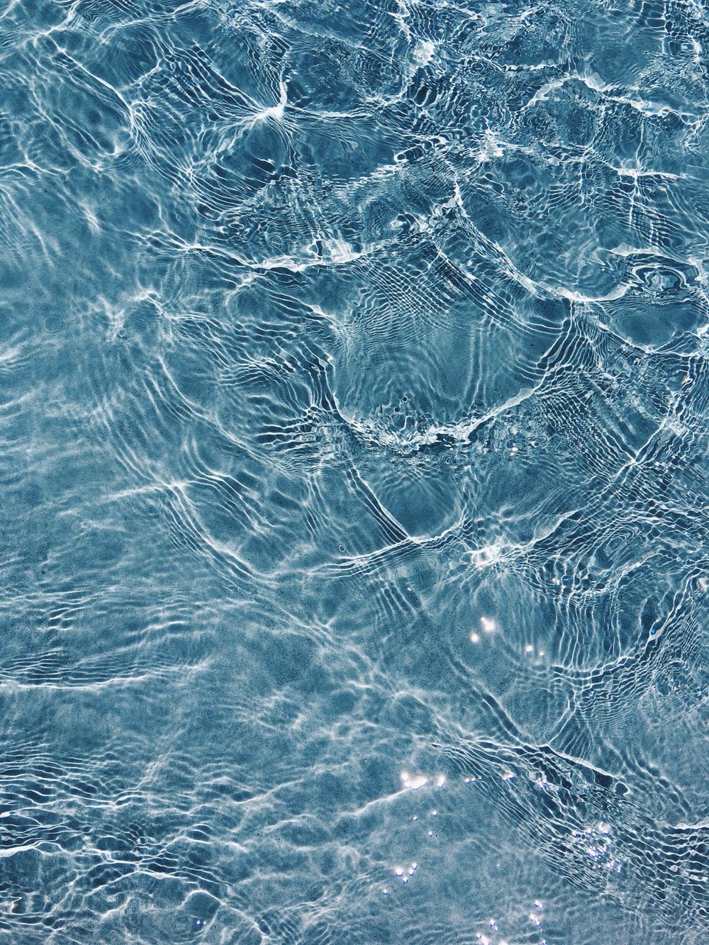 Riflessi acqua piscina blu, 1000x1333 Full HD Verticale, iPhone