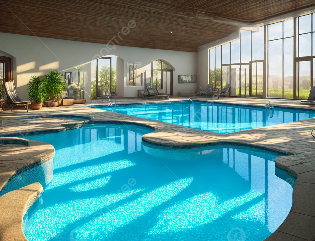 Piscina interna con vetrate, 1200x918 HD, Laptop