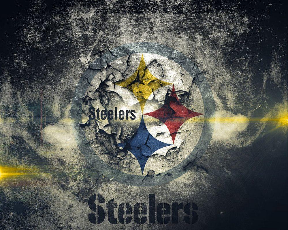 Logo Pittsburgh Steelers grunge, 999x799 HD, PC