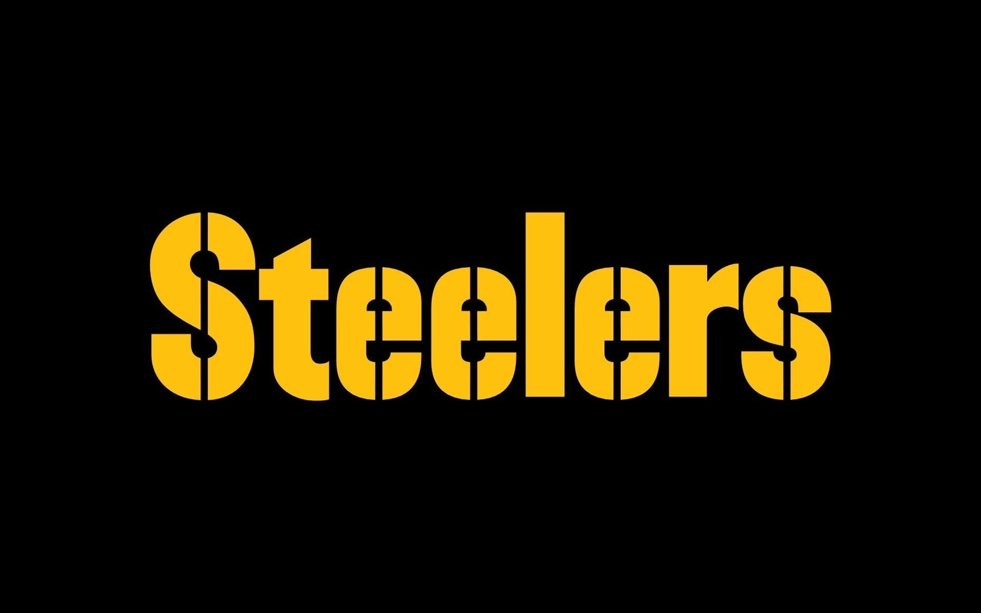 Logo testo Steelers giallo, 1920x1200 Full HD+ WUXGA, Desktop