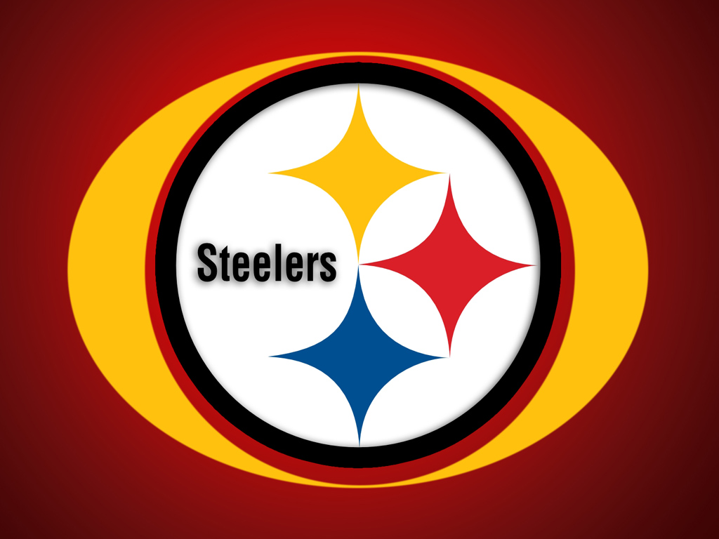 Logo Pittsburgh Steelers NFL, 1024x768 HD, Monitor Gaming