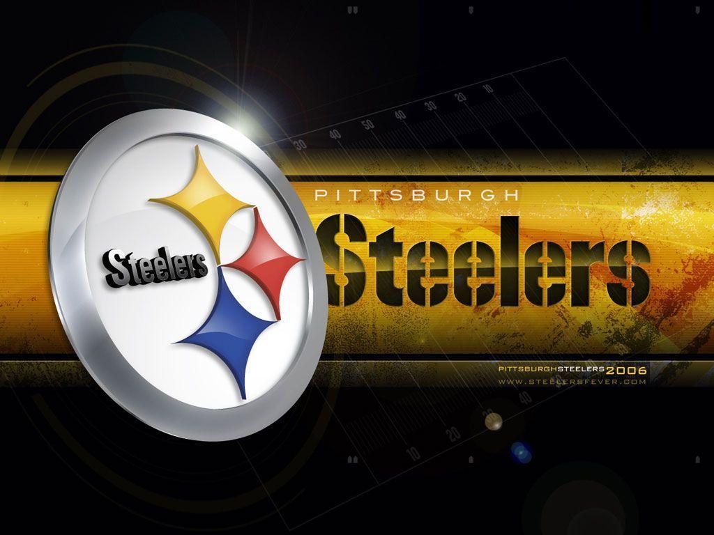 Logo Pittsburgh Steelers NFL, 1024x768 HD, Monitor Gaming