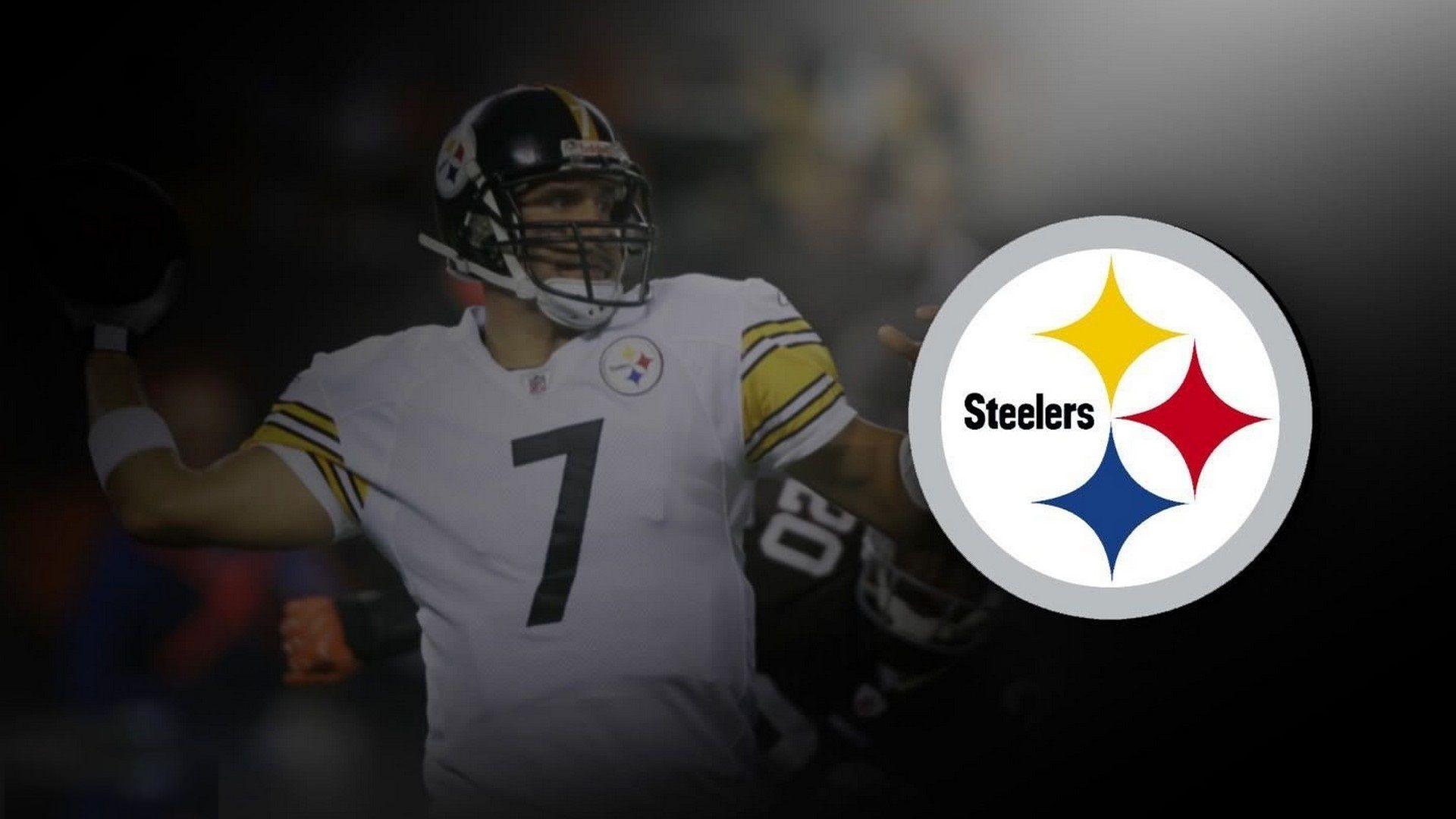 Giocatore Steelers e logo squadra, 1920x1080 Full HD 1080p, PC