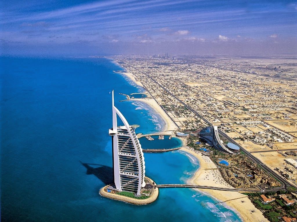 Burj Al Arab Dubai, 1024x768 HD, Laptop