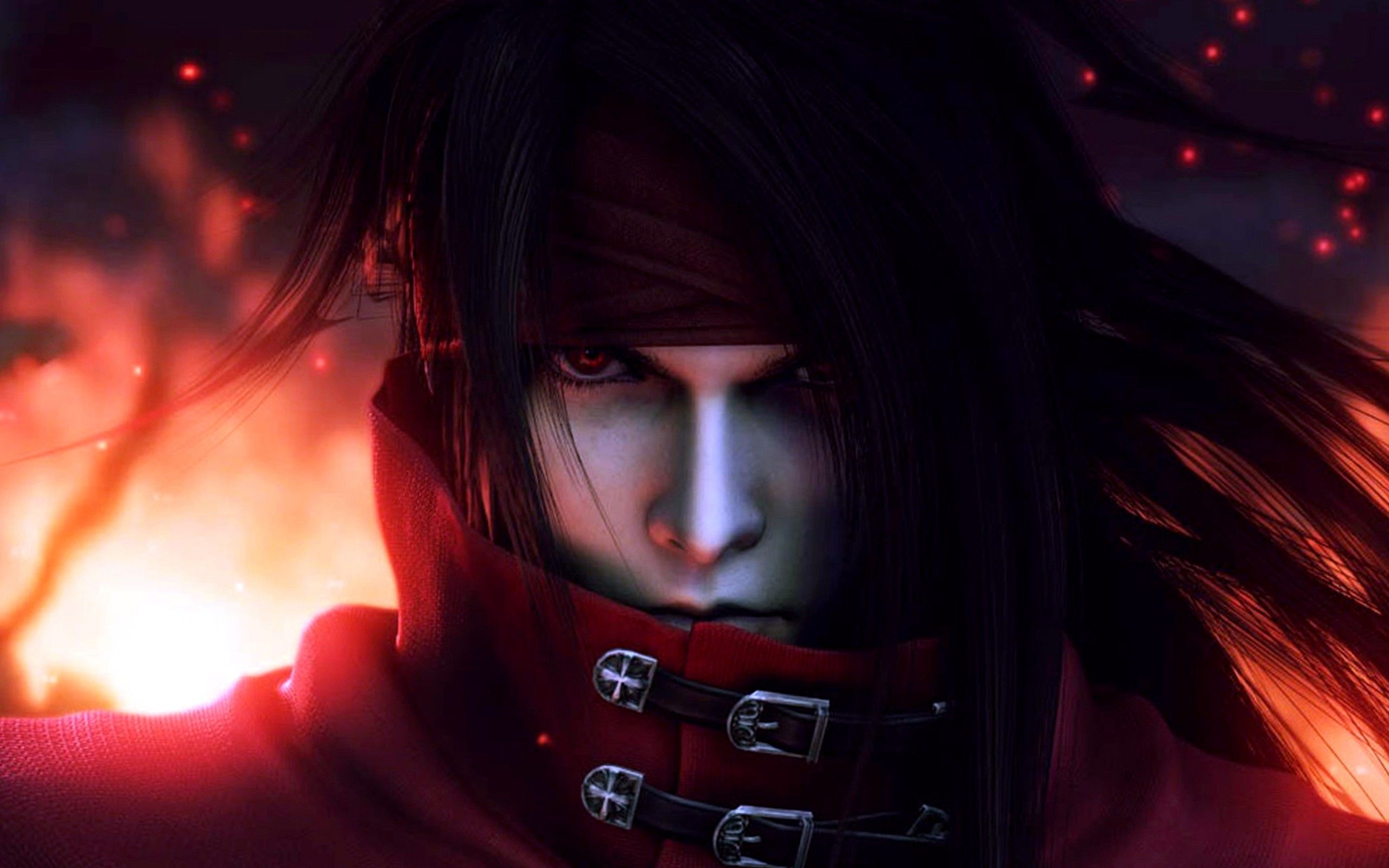 personaggio anime con fiamme tribali, 1440x900 HD, Desktop