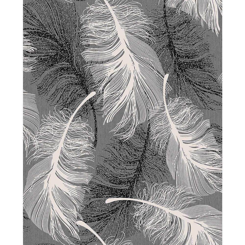 Piuma nera scura texture, 750x1334 Verticale, iPhone