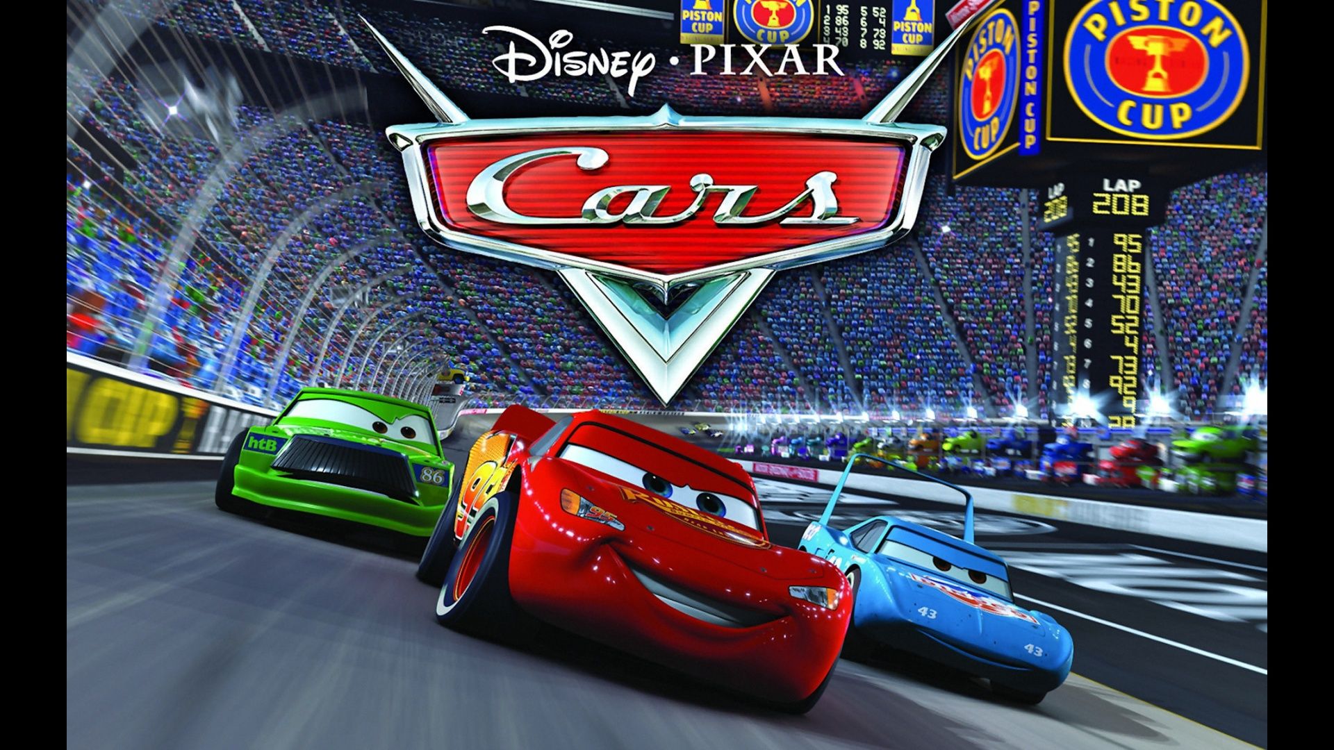 Saetta McQueen Cars Pixar, 1920x1080 Full HD, Desktop