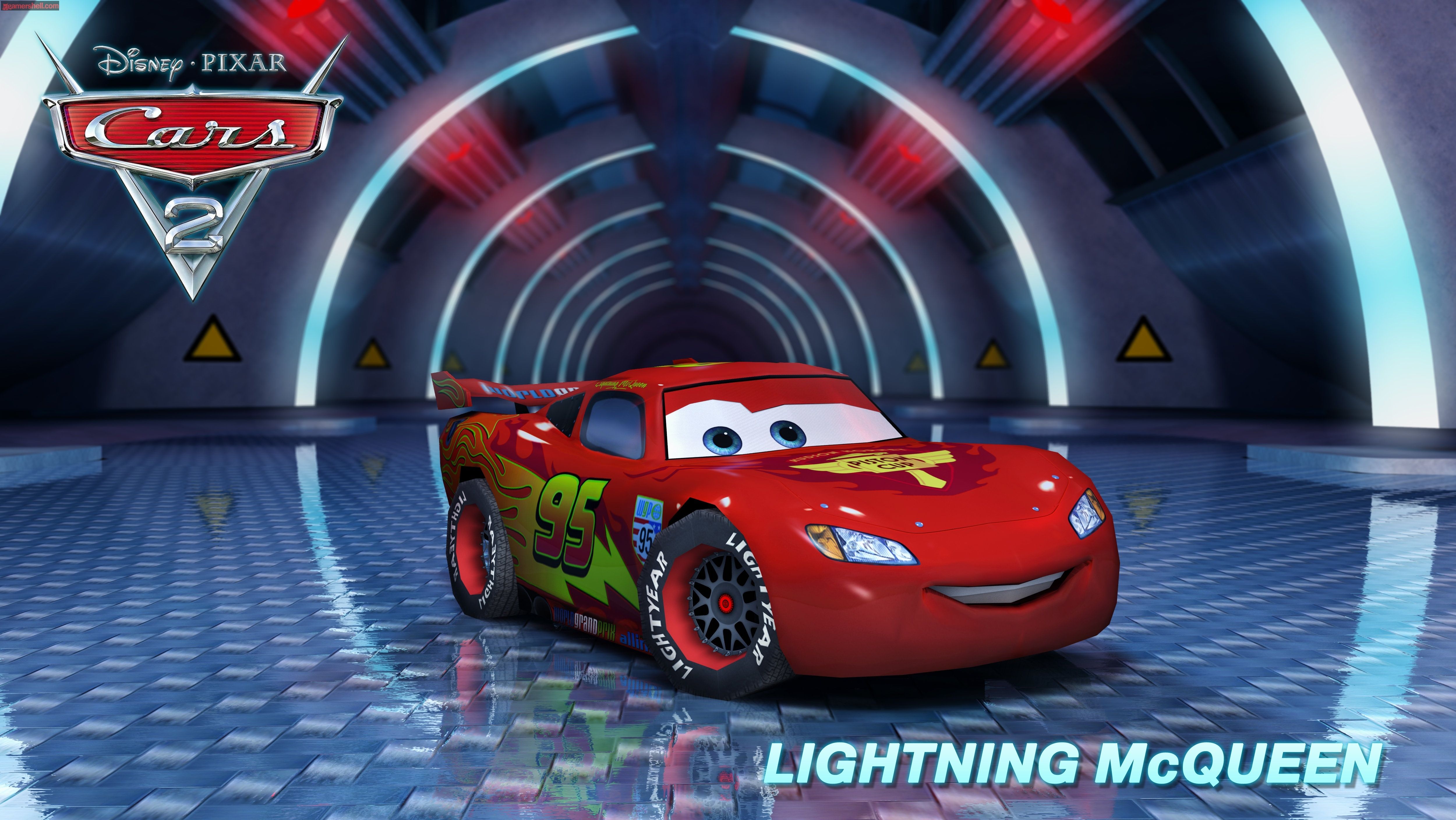 Auto rossa Cars Pixar, 1600x1200 HD, Desktop