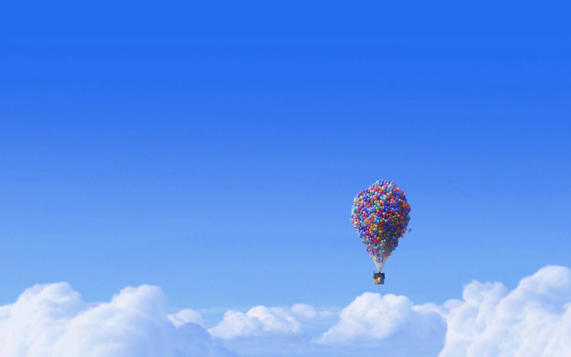Casa con palloncini colorati Up, 1920x1200 Full HD+ WUXGA, Laptop