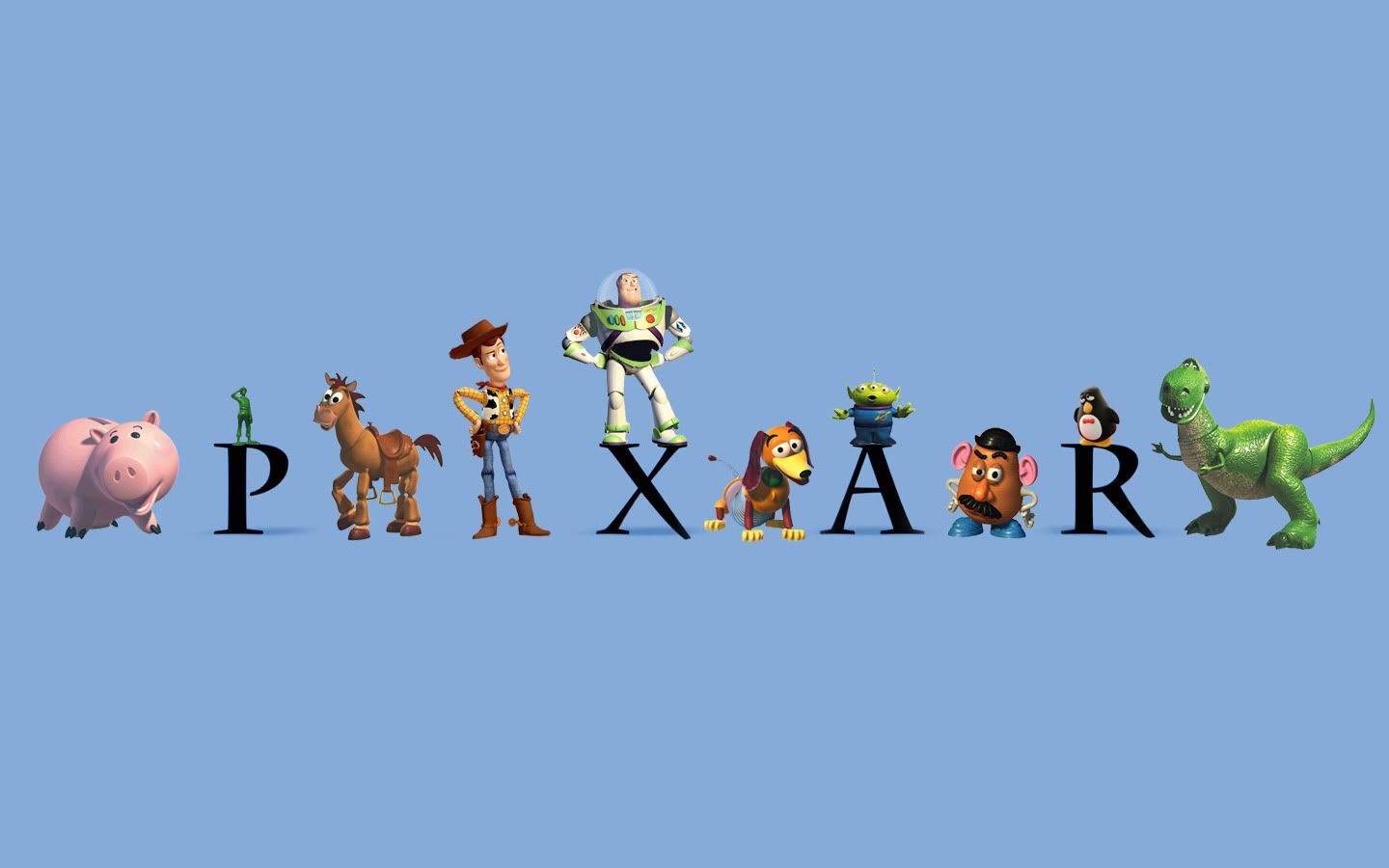 Personaggi Pixar Toy Story, 1440x900 720p, Laptop