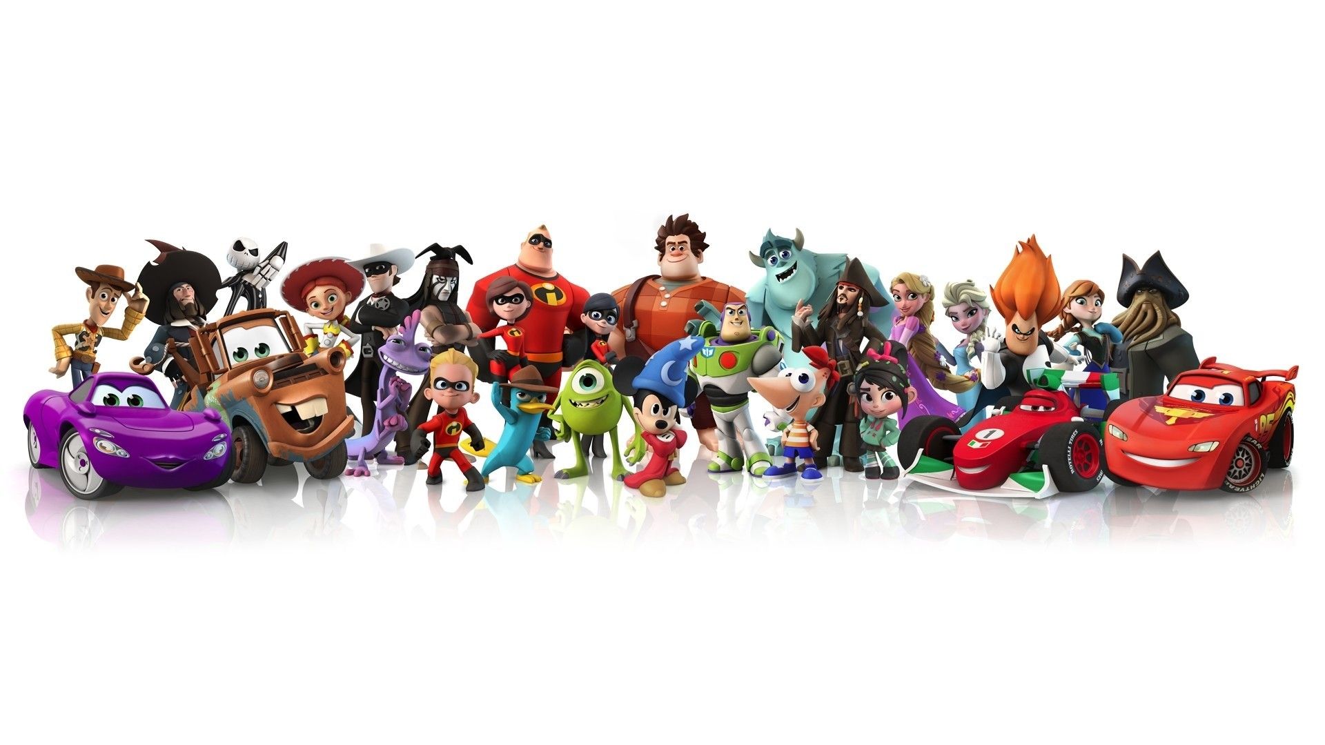 Personaggi Disney Pixar Infinity, classici d'animazione, 1920x1080 1080p, Desktop
