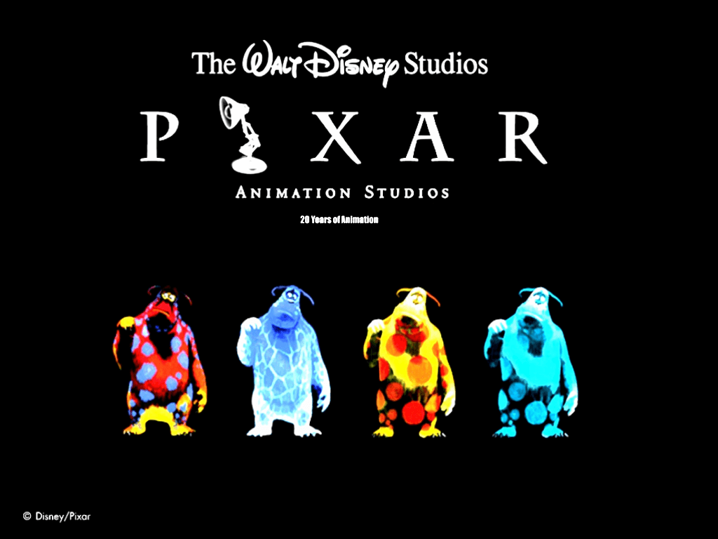 Pixar Sulley colori multipli, 1024x768 HD, Laptop