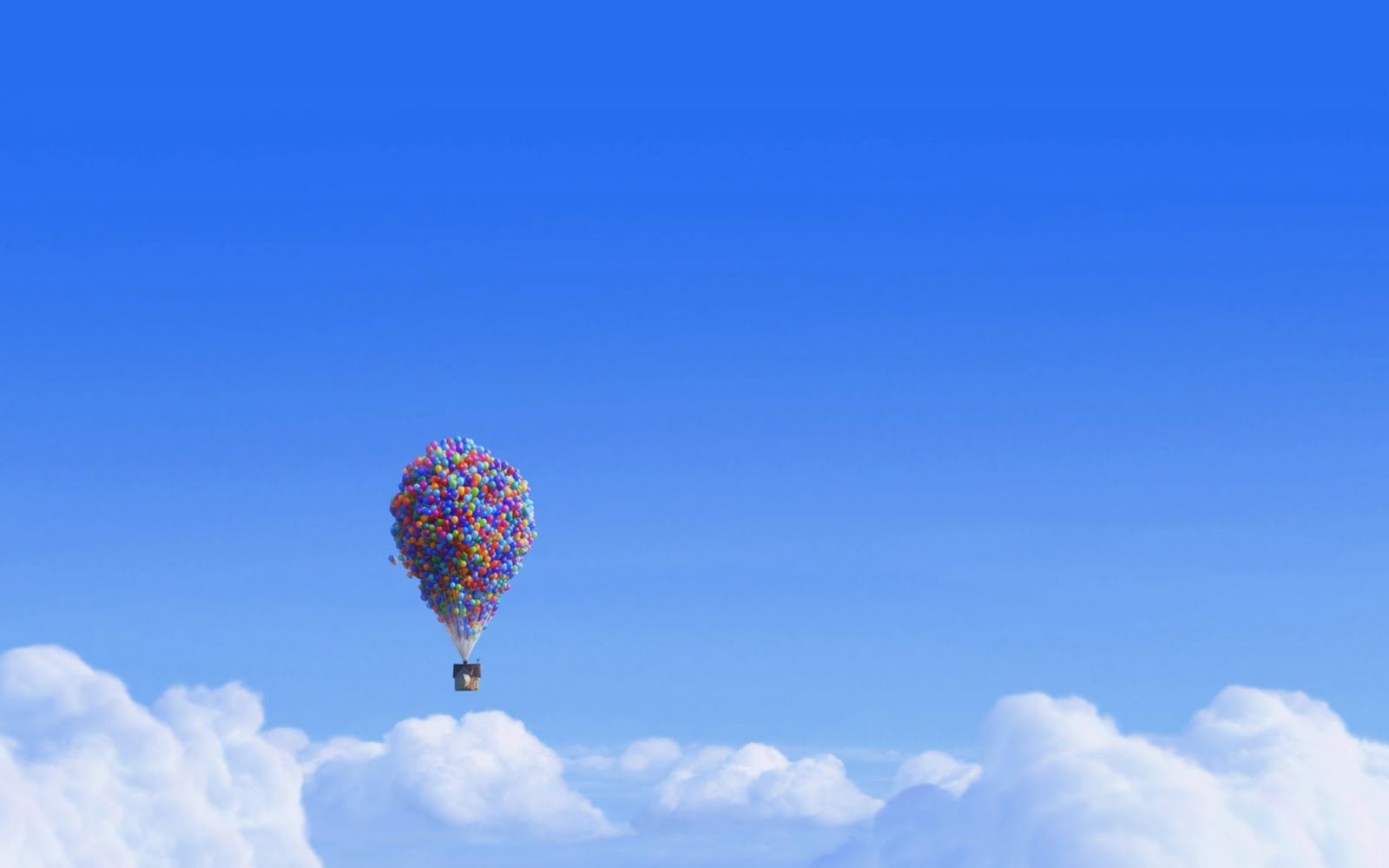 Casa volante palloncini Up, 1600x1000 HD Ready, Desktop