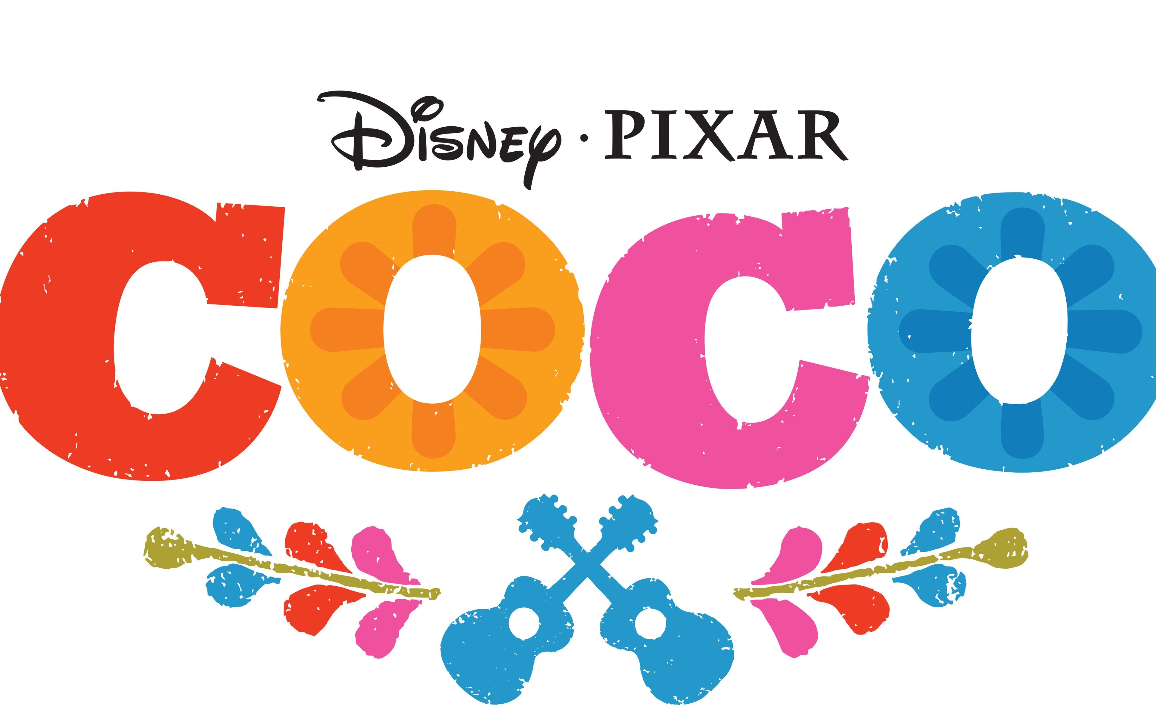Logo Coco Disney Pixar, classici d'animazione, 3840x2400 UHD, PC 4K