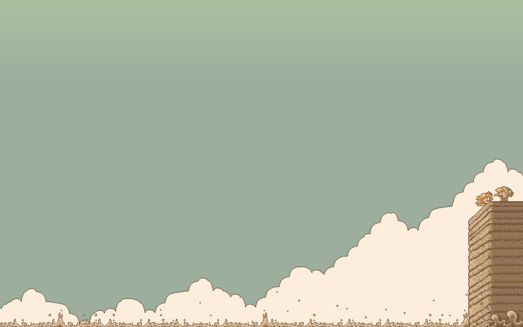 Torre di guardia pixel art, 1680x1050 HD Ready, Desktop