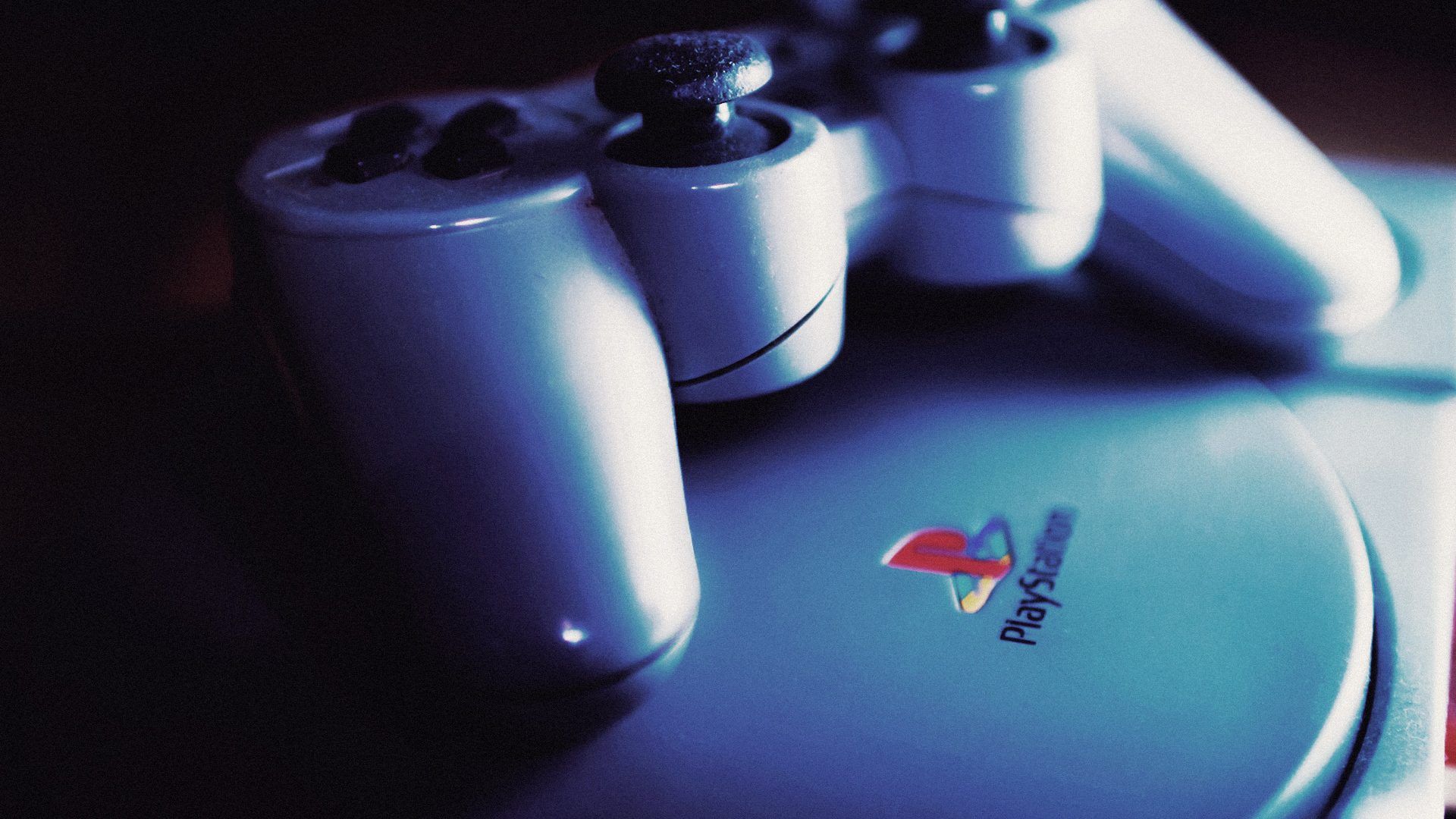Controller PlayStation nero, pulsanti simboli, 1800x1350 900p, PC