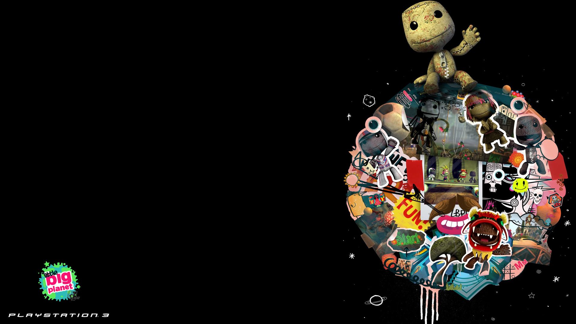 Puppeteer scena fantasy notturna, 2560x1440 QHD, Laptop