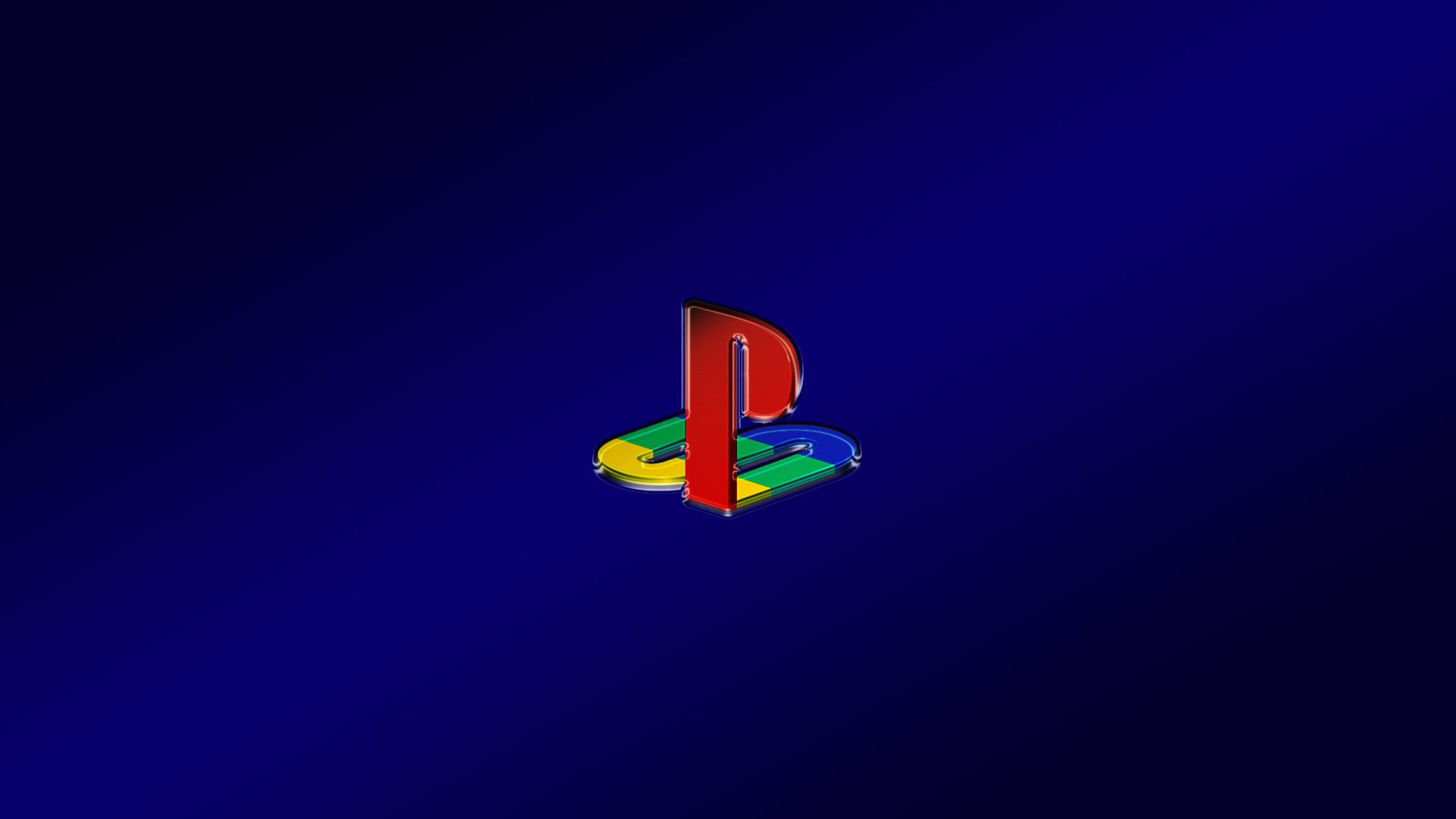 Logo PlayStation colorato, 1920x1080 Full HD 1080p, Desktop